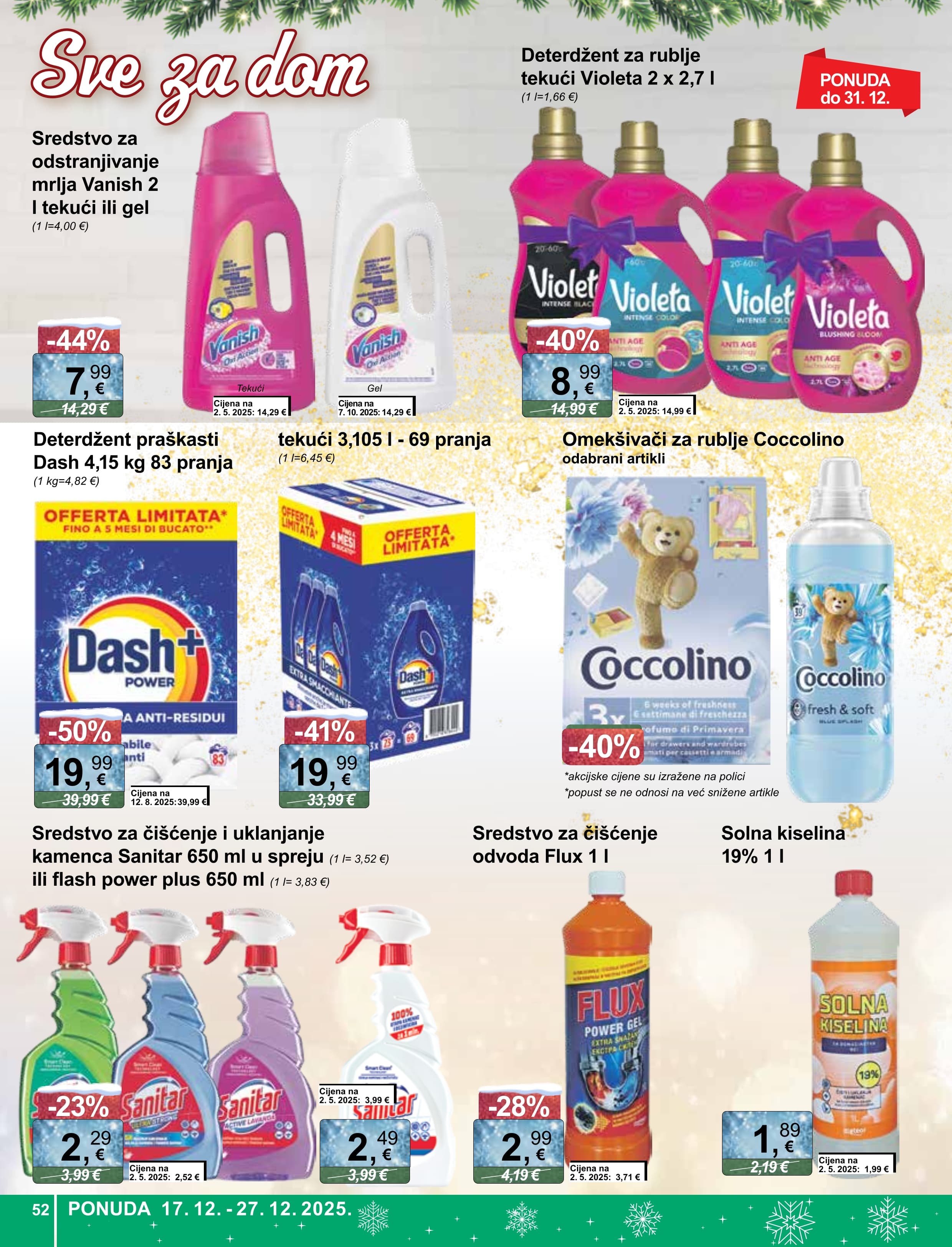 Page from catalog: Široka potrošnja