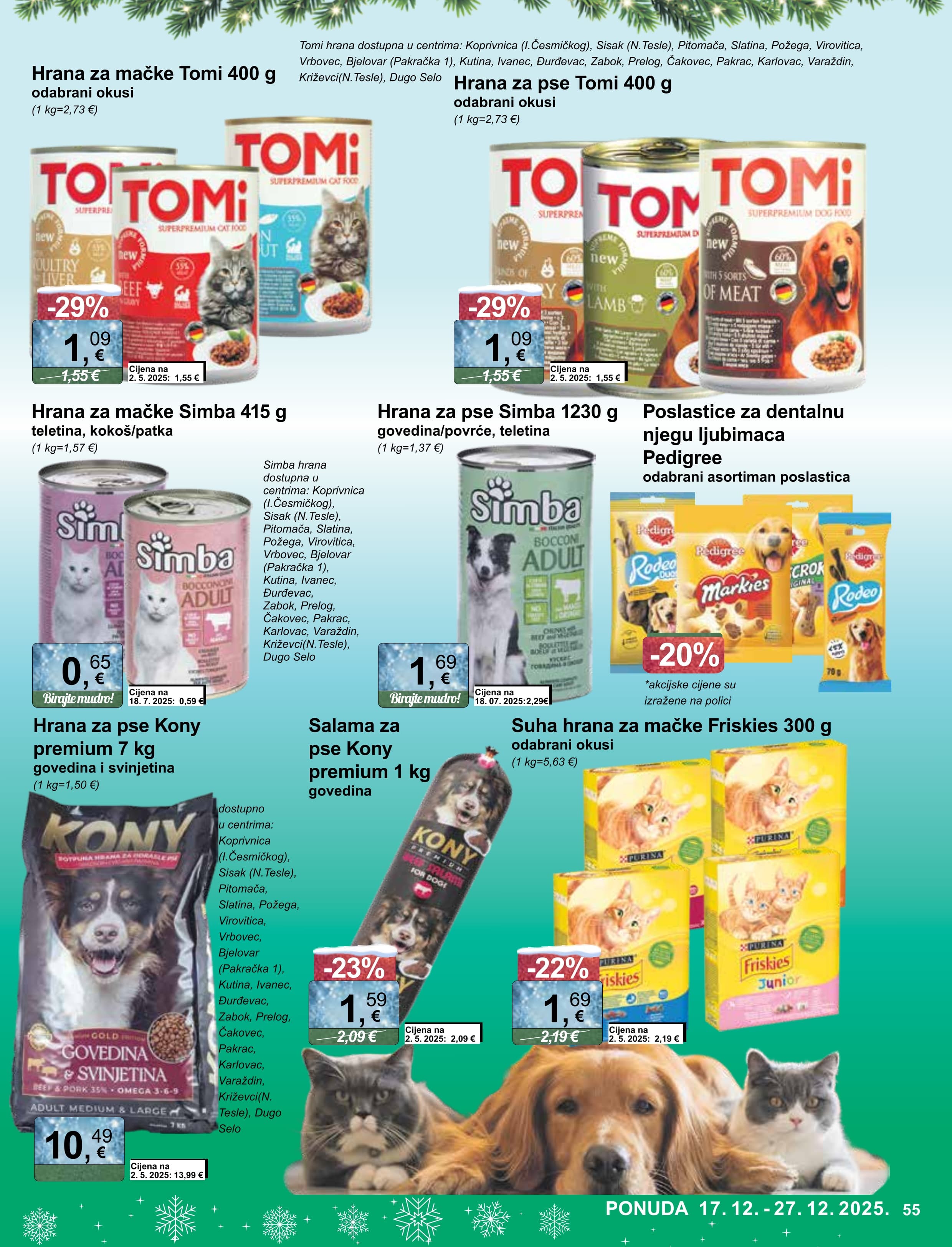 Page from catalog: Široka potrošnja