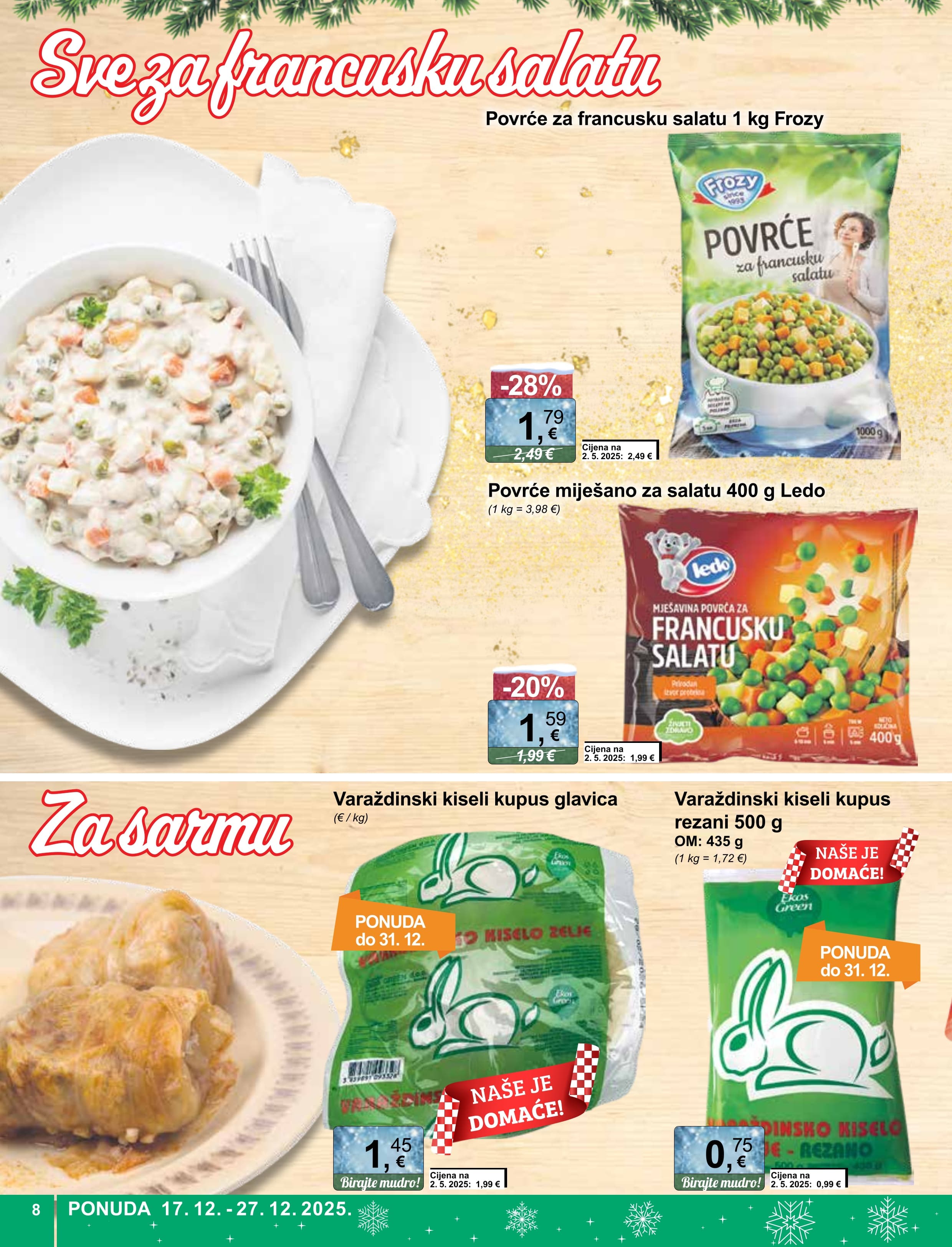 Page from catalog: Široka potrošnja