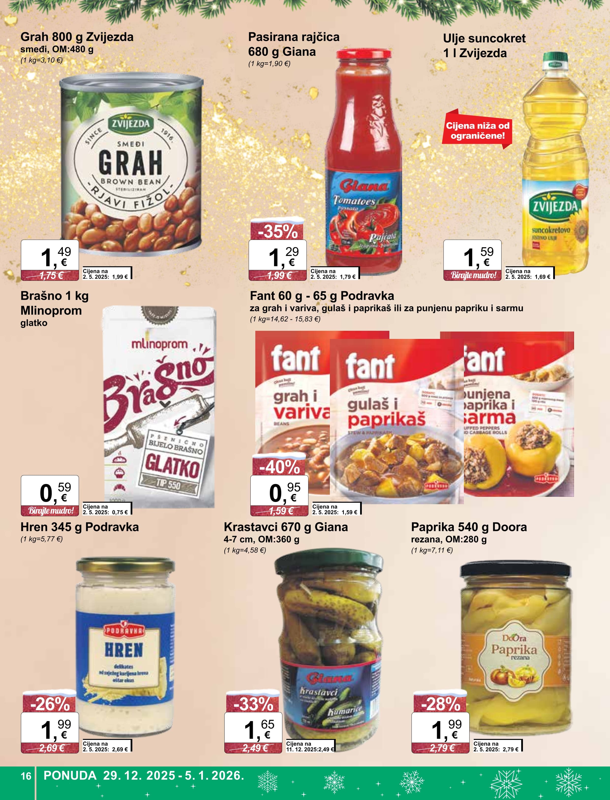 Page from catalog: Akcijska ponuda