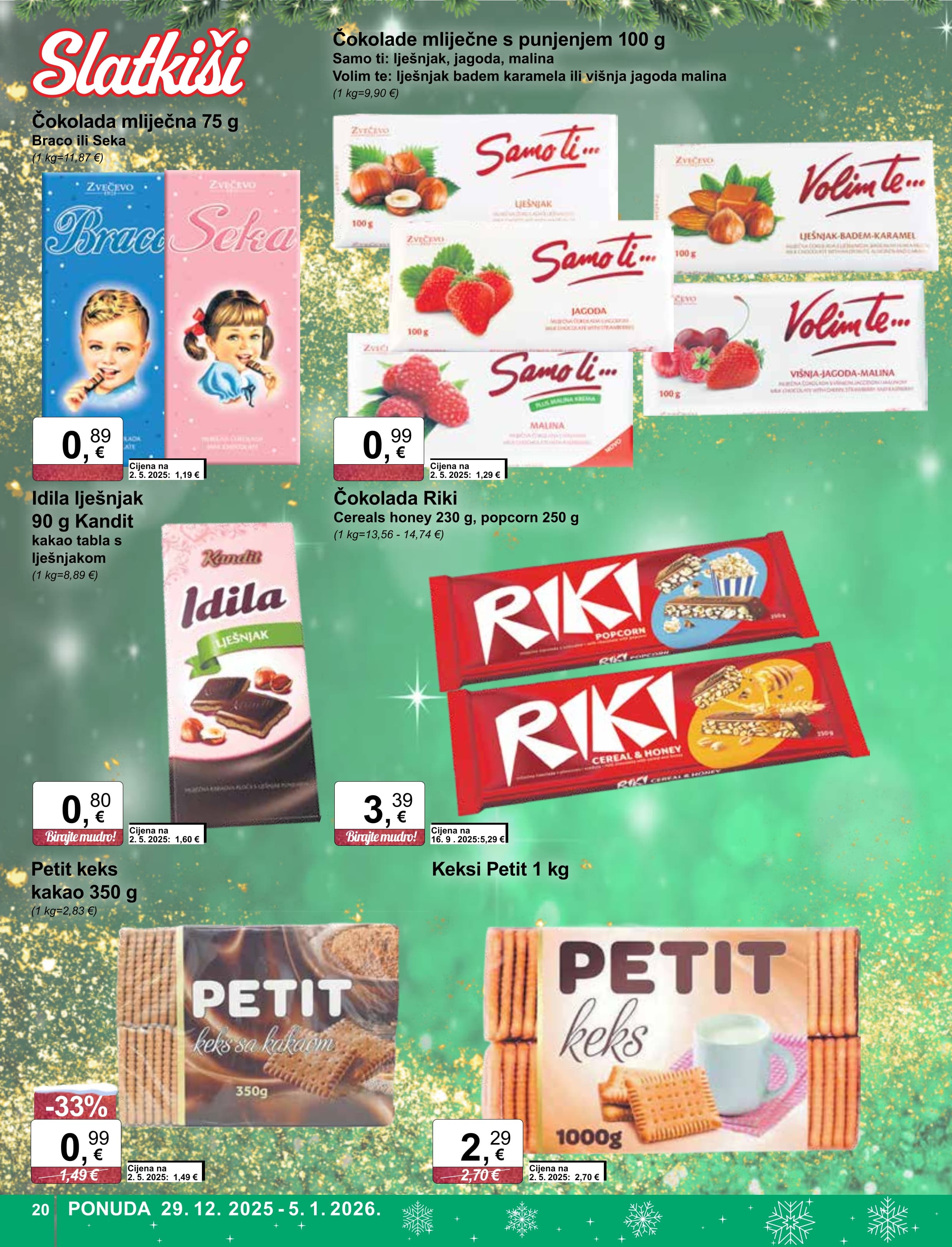 Page from catalog: Akcijska ponuda