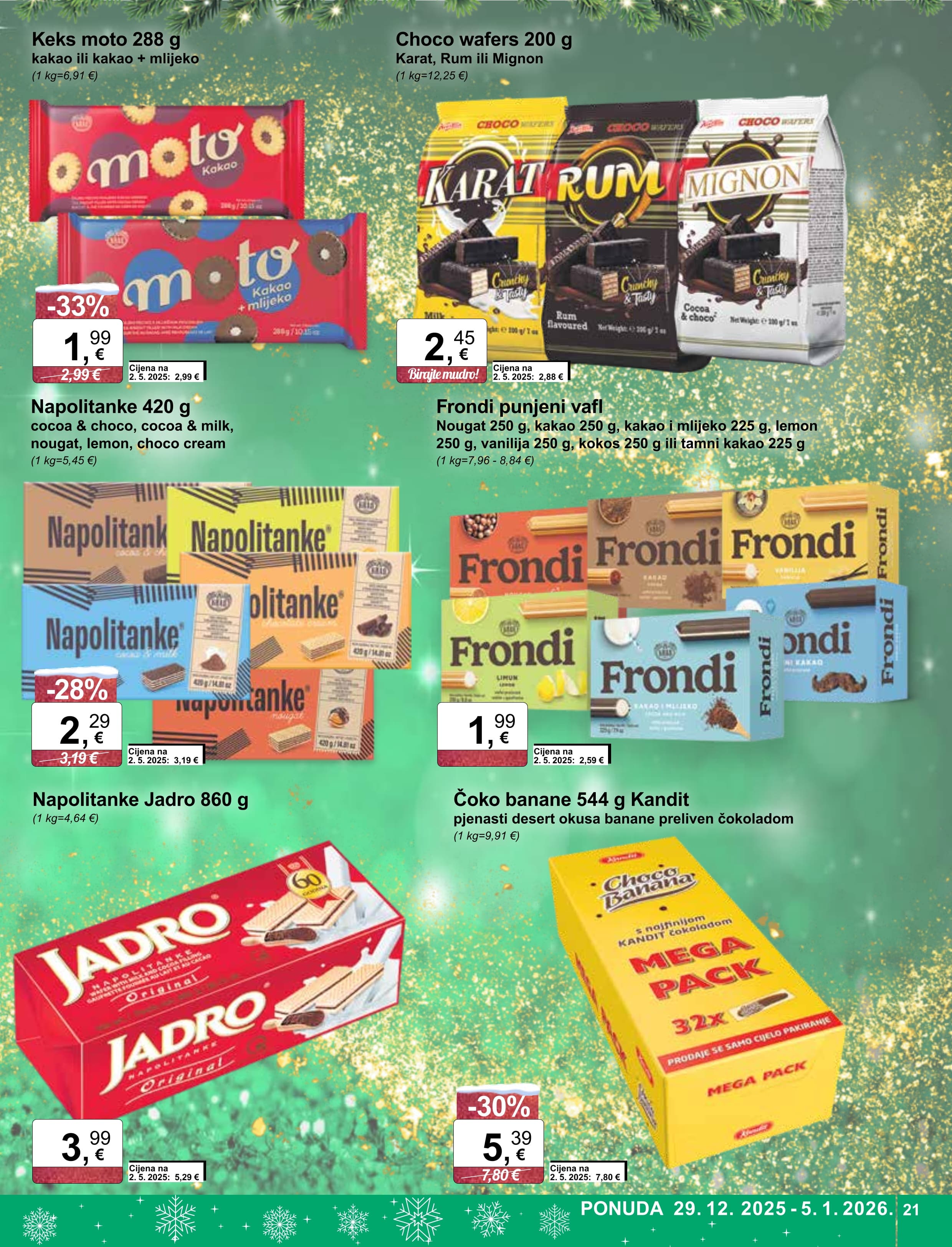 Page from catalog: Akcijska ponuda