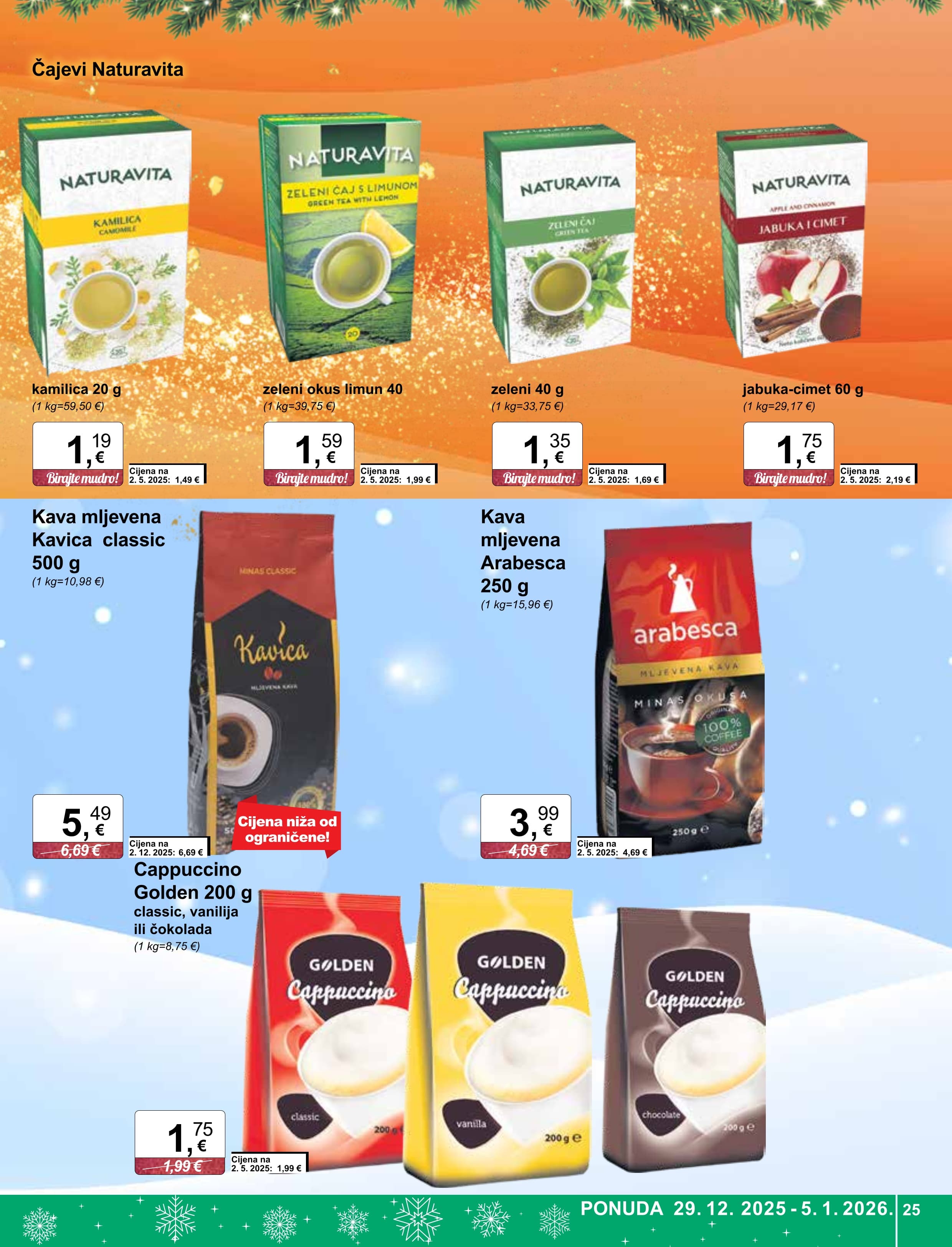 Page from catalog: Akcijska ponuda