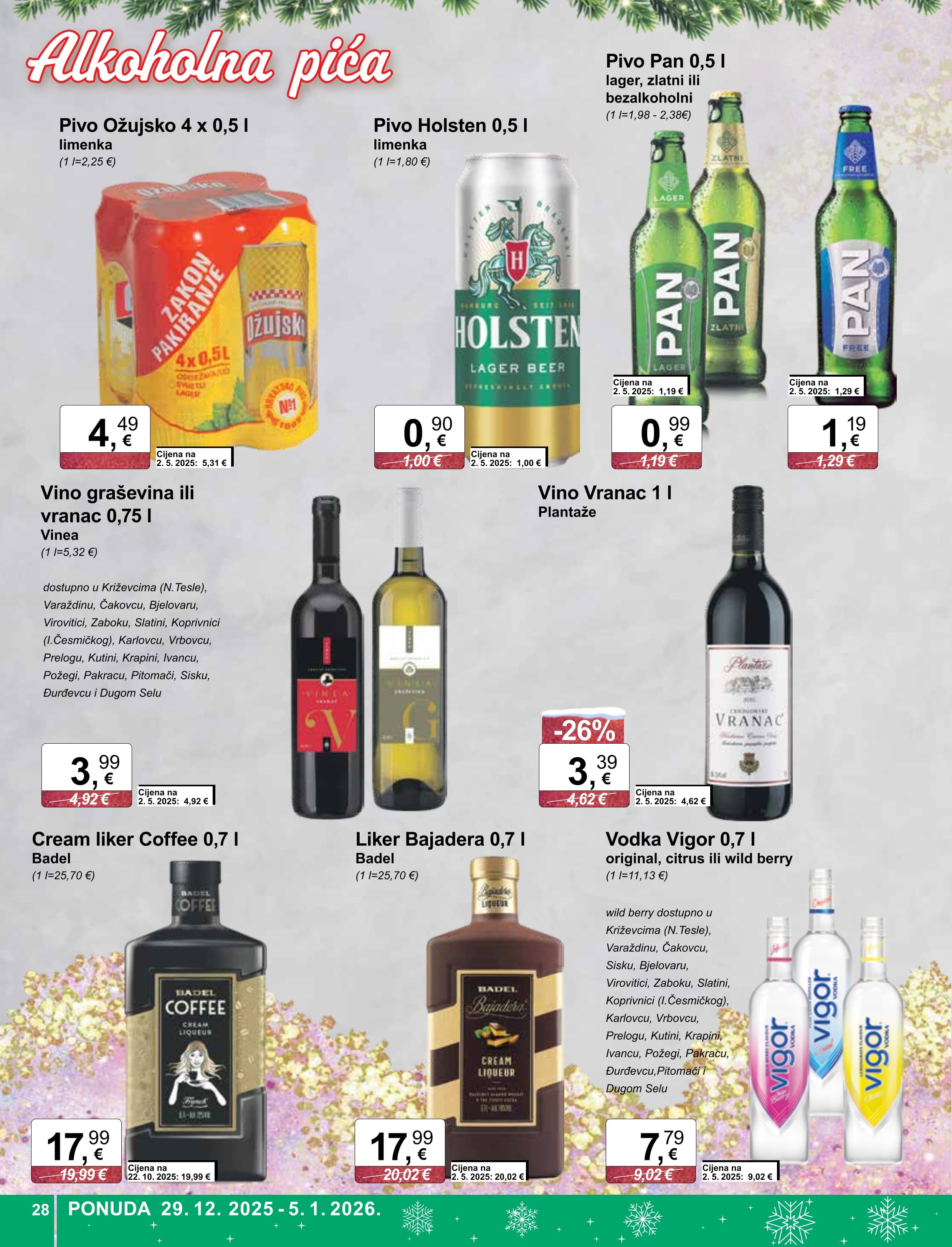 Page from catalog: Akcijska ponuda