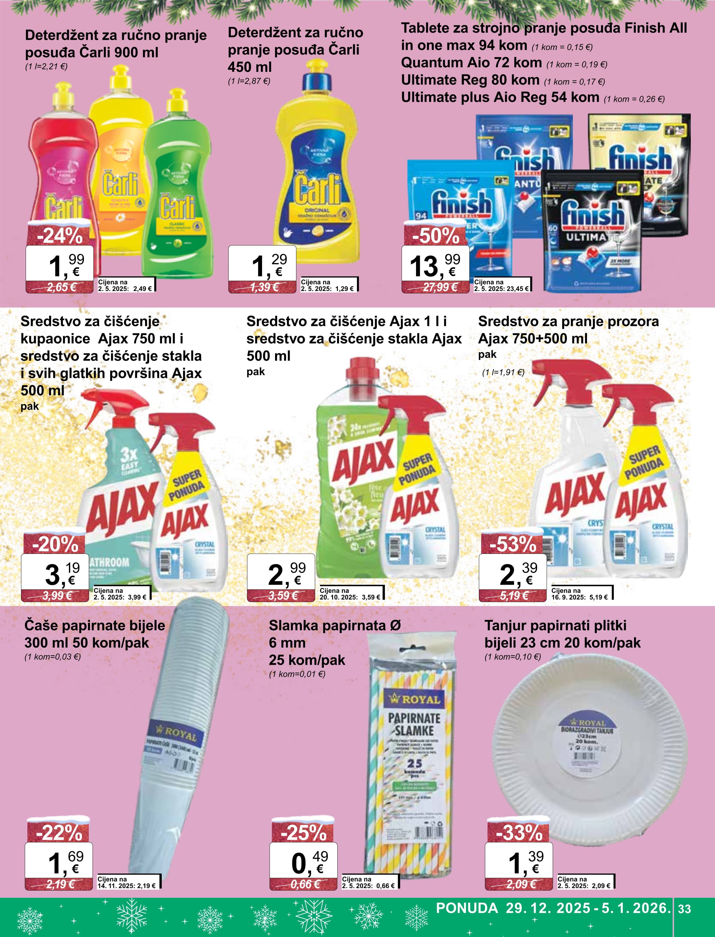 Page from catalog: Akcijska ponuda