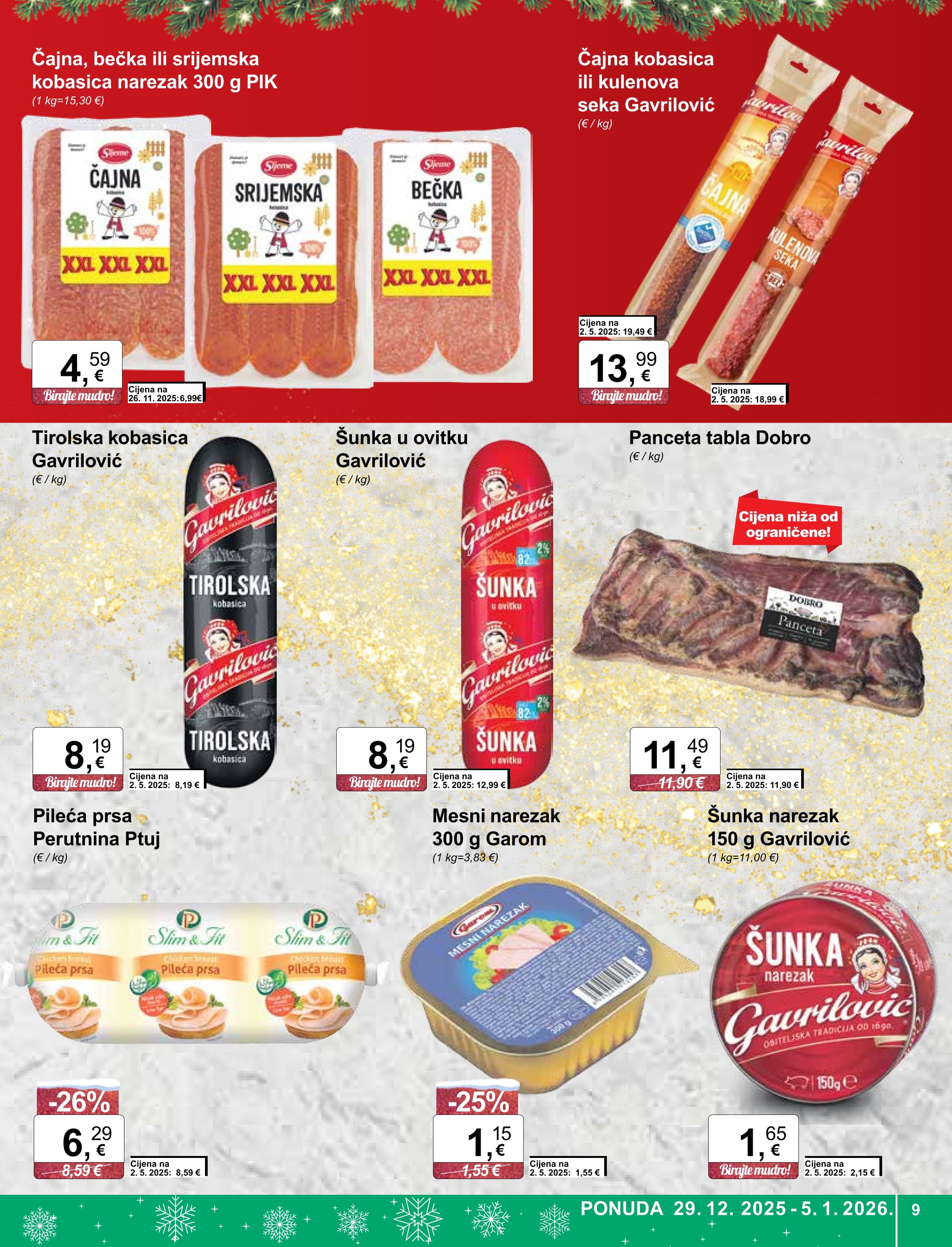 Page from catalog: Akcijska ponuda