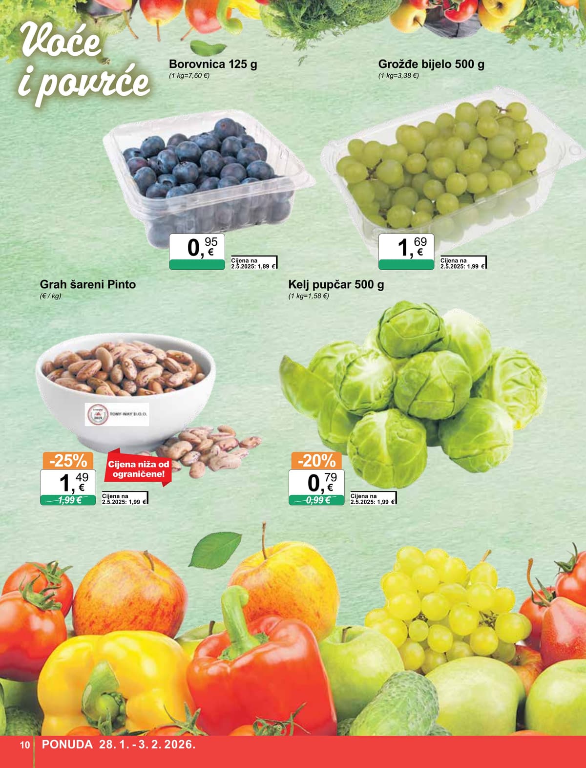 Stranica 10. KTC kataloga - Tjedna Akcija Prehrana od 14.02.2026.