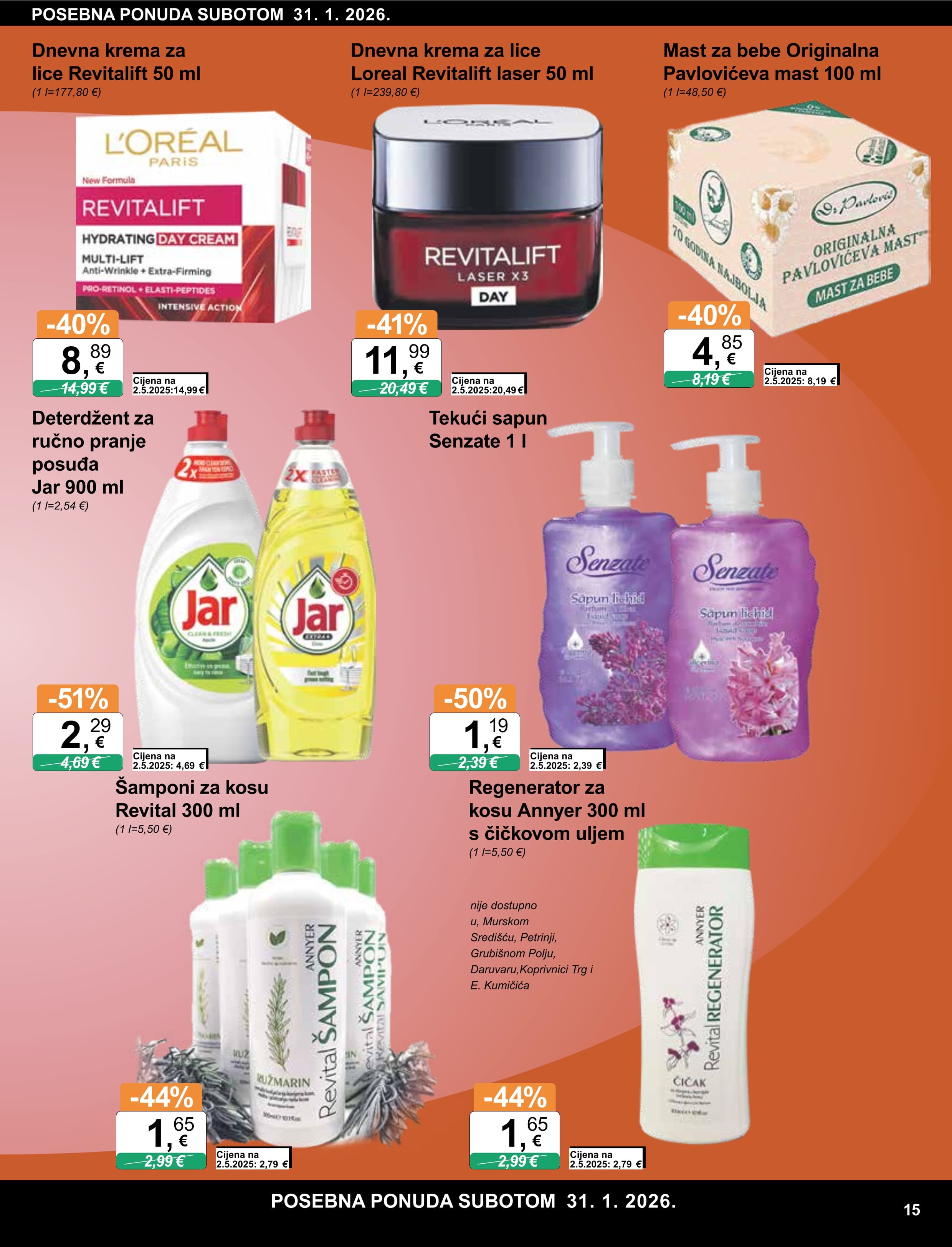 Stranica 15. KTC kataloga - Tjedna Akcija Prehrana