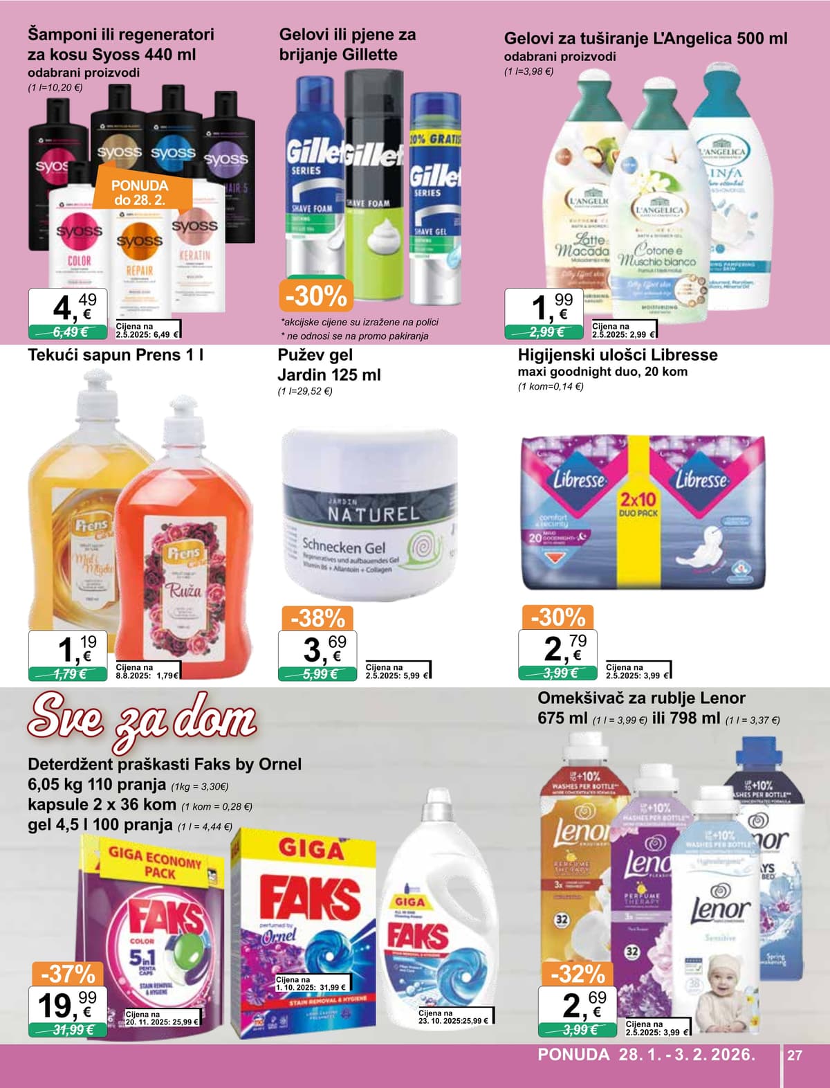 Stranica 27. KTC kataloga - Tjedna Akcija Prehrana od 14.02.2026.