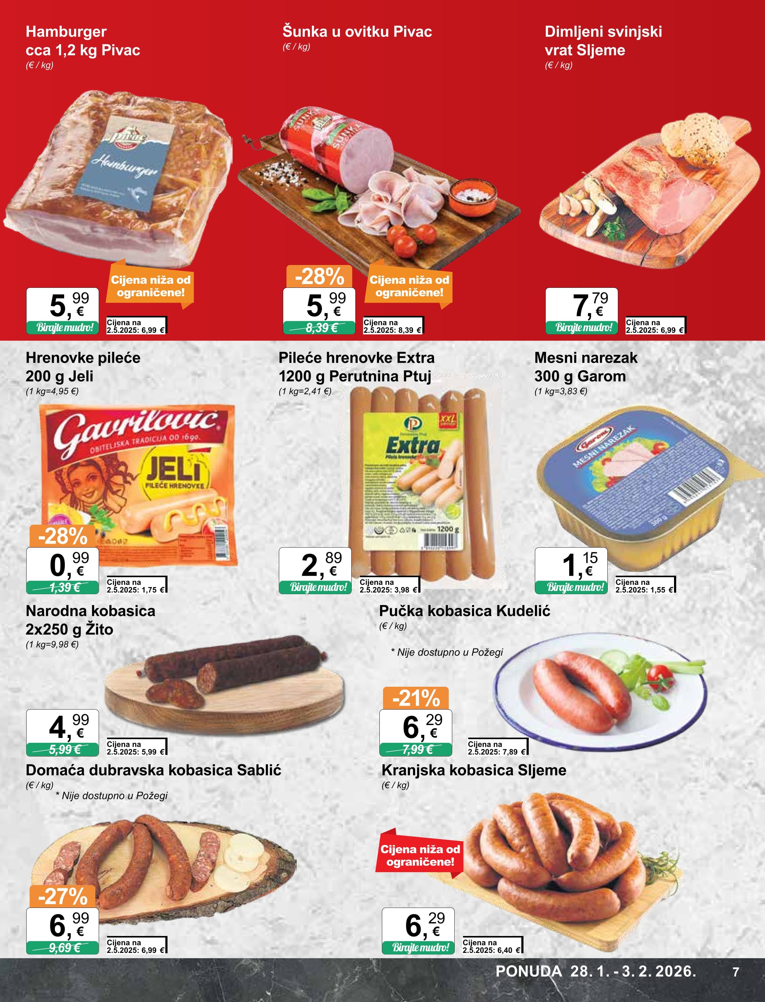 Stranica 7. KTC kataloga - Tjedna Akcija Prehrana