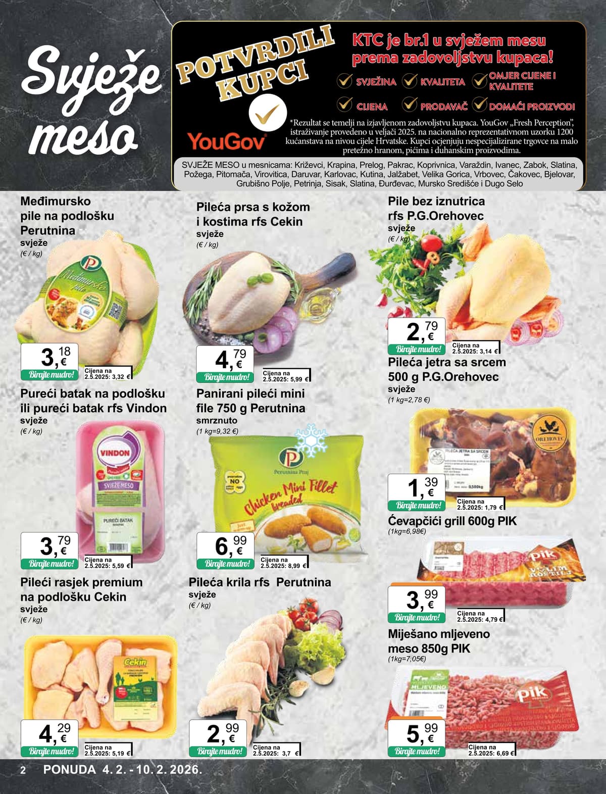 Stranica 2. KTC kataloga - Tjedna Akcija od 14.02.2026.