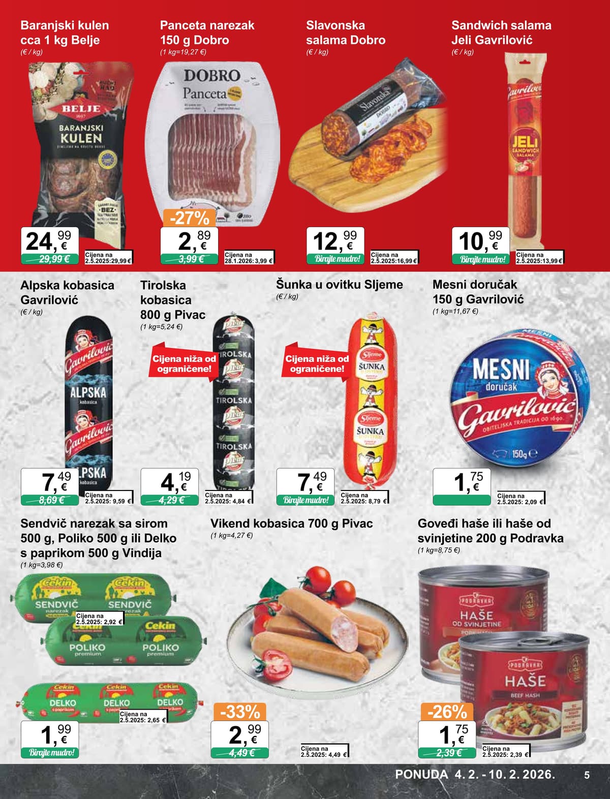 Stranica 5. KTC kataloga - Tjedna Akcija od 14.02.2026.