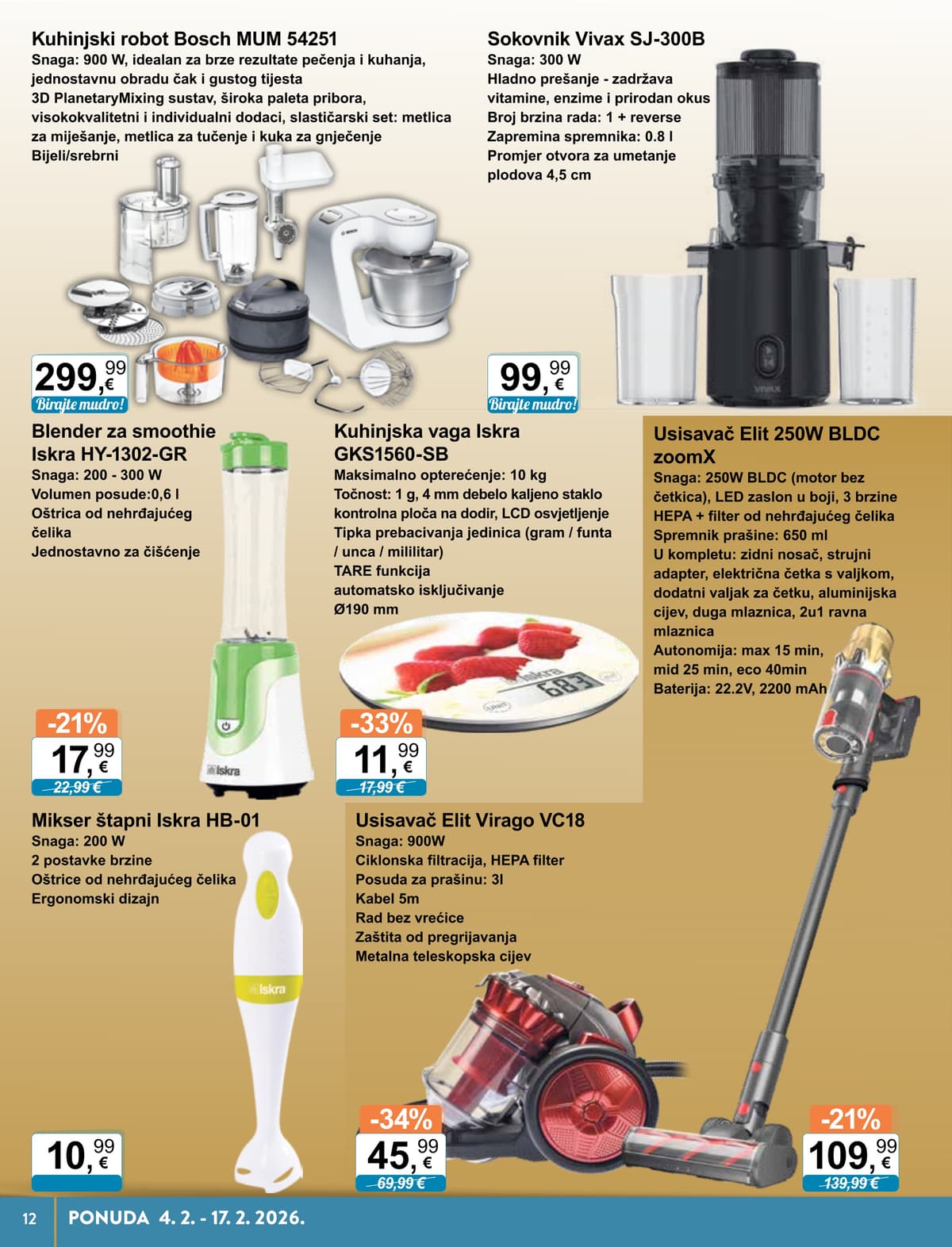 Stranica 12. KTC kataloga - Tehnika i Posuđe