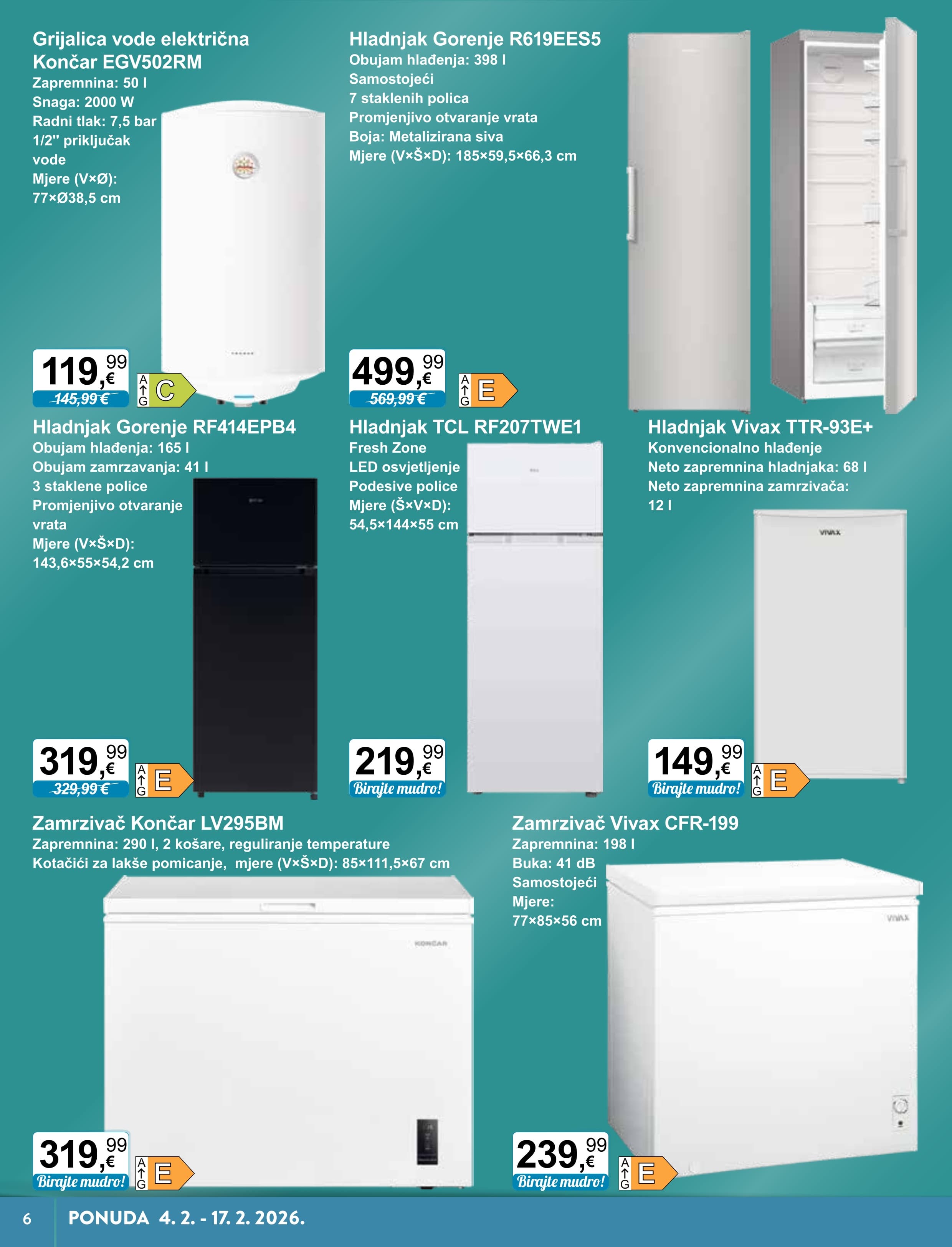 Stranica 6. KTC kataloga - Tehnika i Posuđe