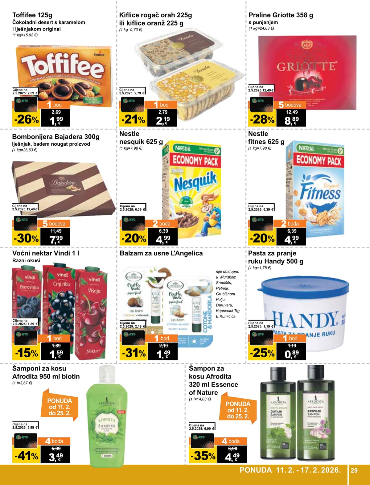 Stranica 29. KTC kataloga - Široka Potrošnja