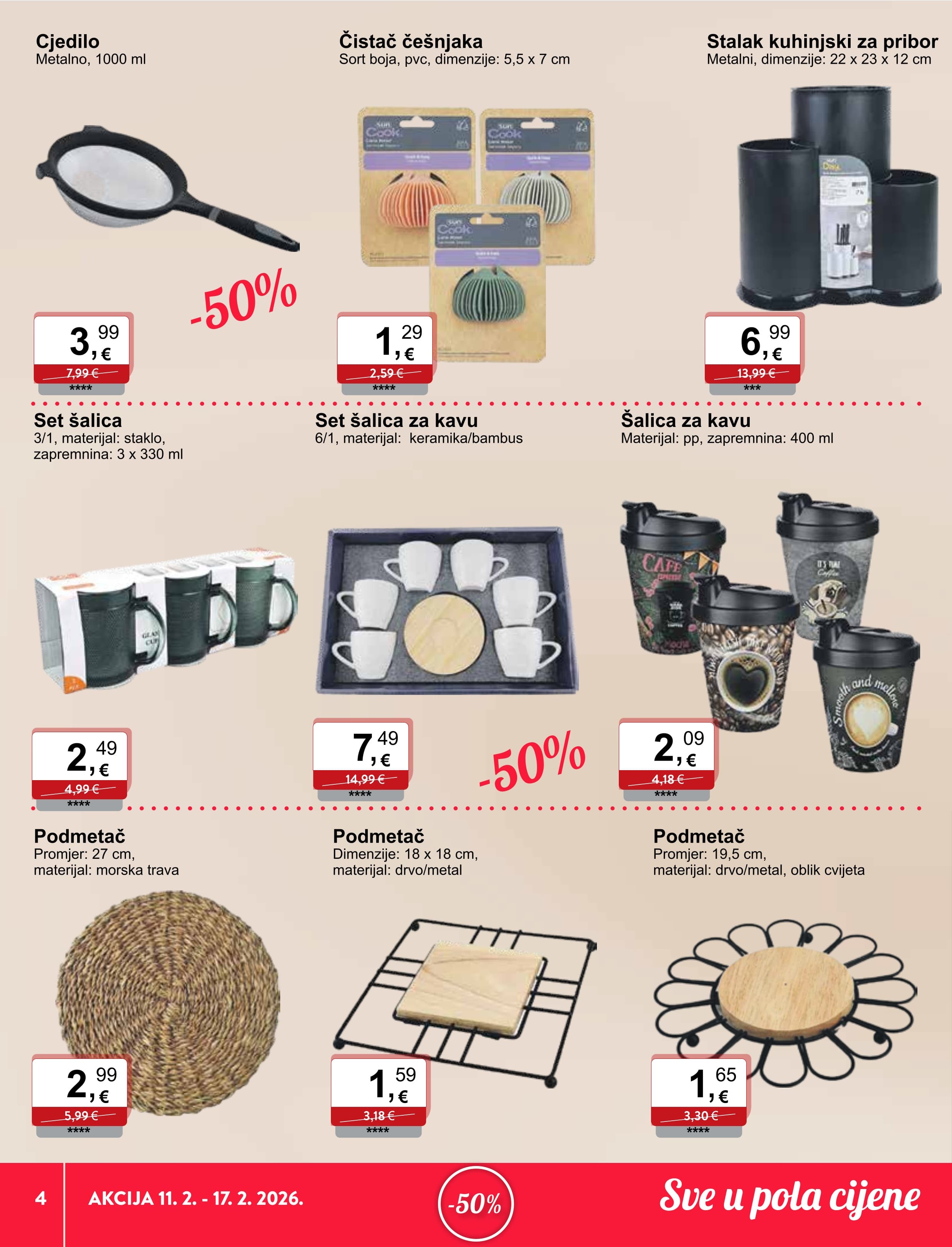Stranica 4. KTC kataloga - Sve u Pola Cijene