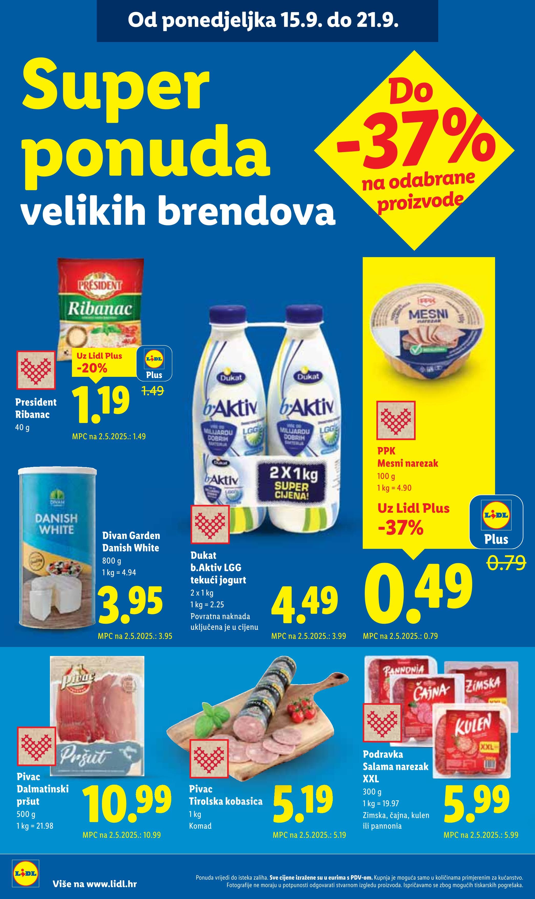 Stranica 10. Lidl kataloga - Akcije od 15.09. do 21.09.2025.