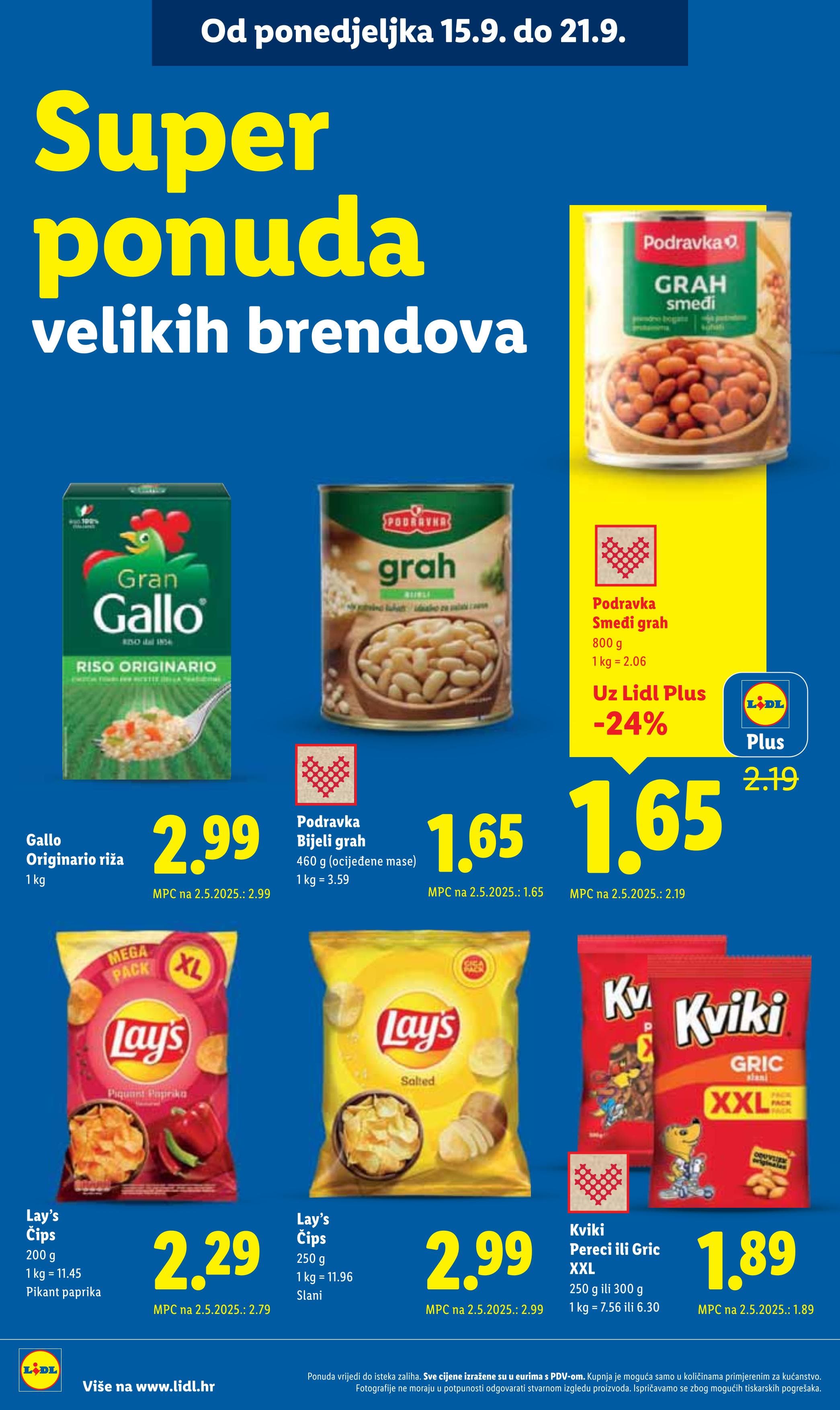 Stranica 14. Lidl kataloga - Akcije od 15.09. do 21.09.2025.