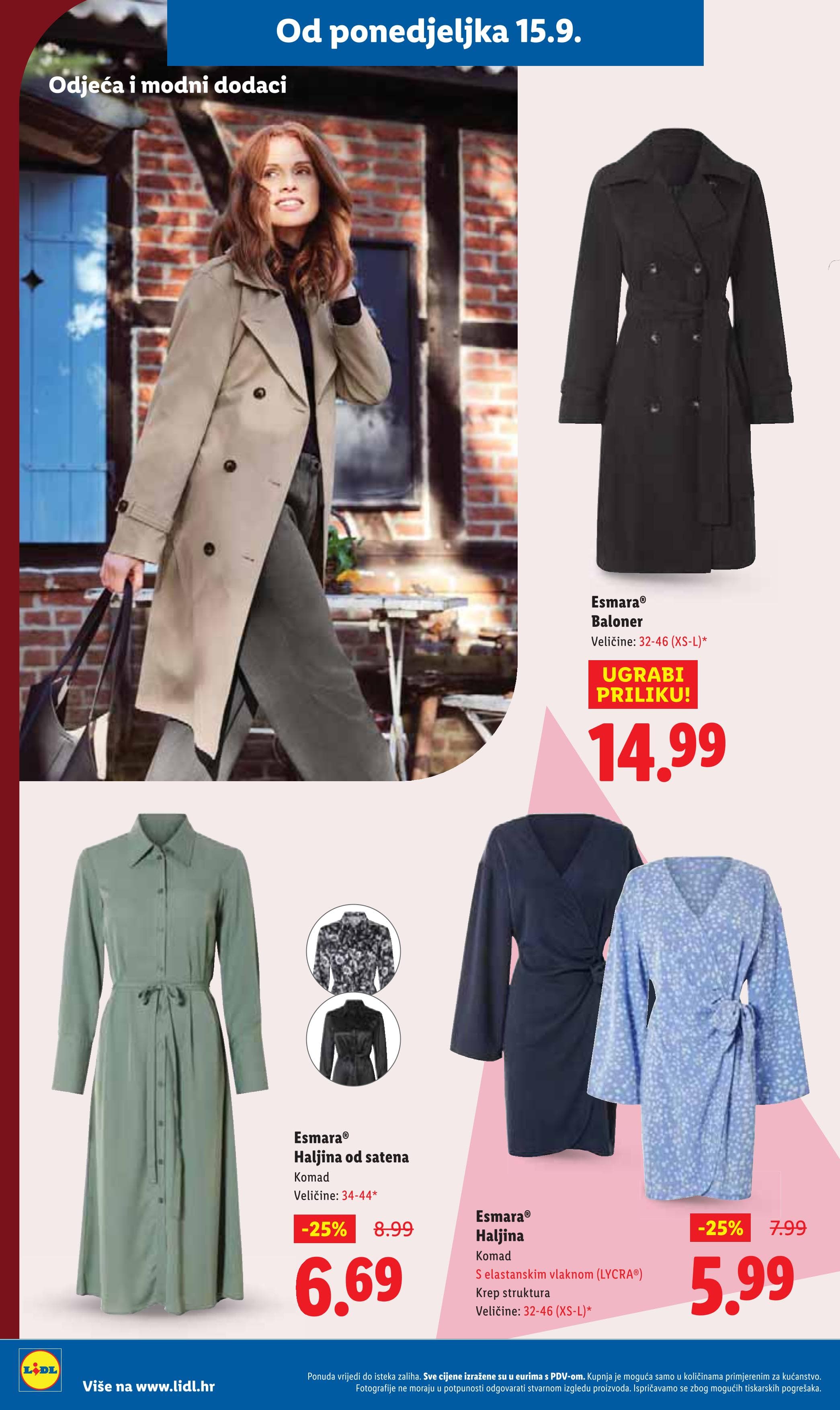 Stranica 26. Lidl kataloga - Akcije od 15.09. do 21.09.2025.