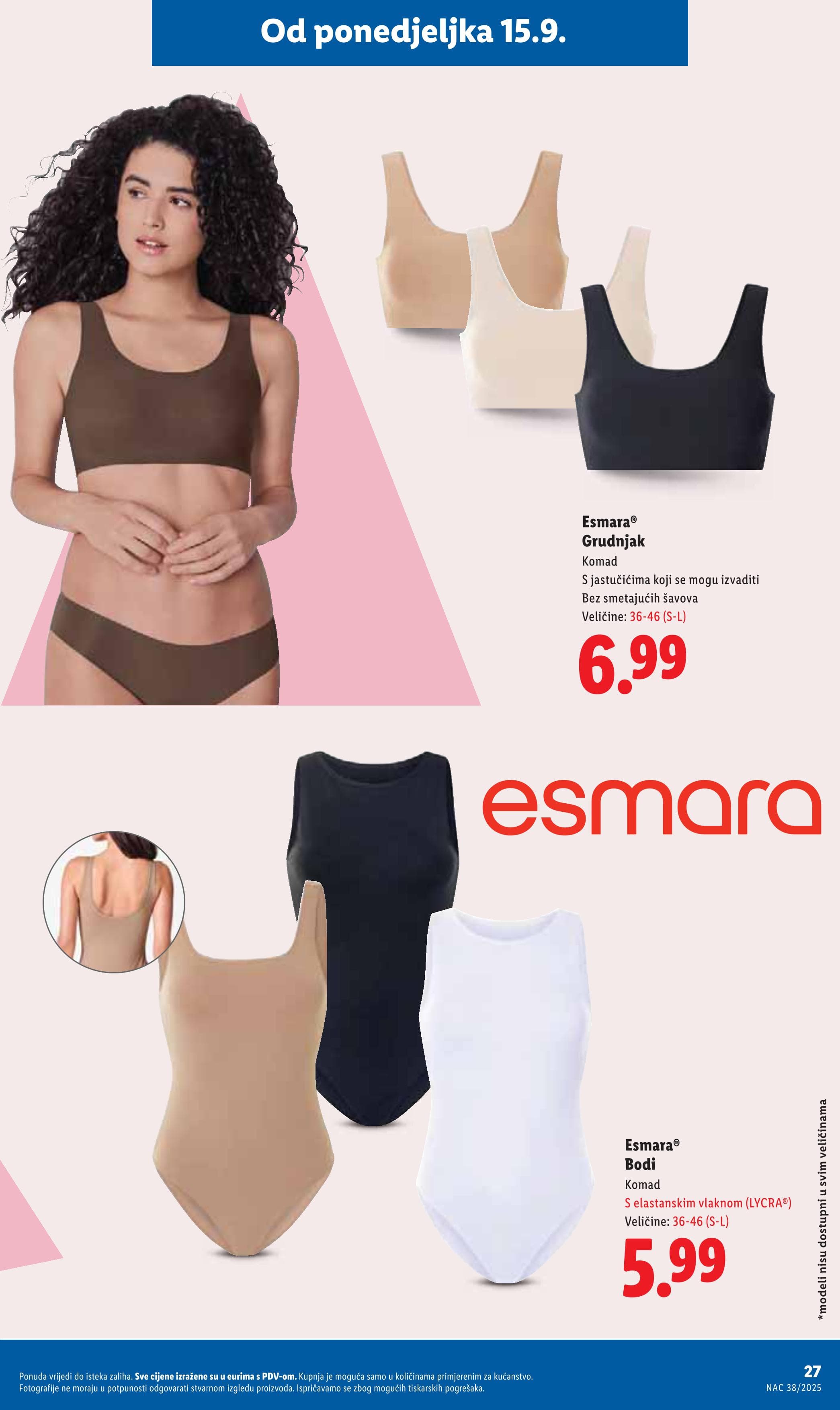 Stranica 27. Lidl kataloga - Akcije od 15.09. do 21.09.2025.