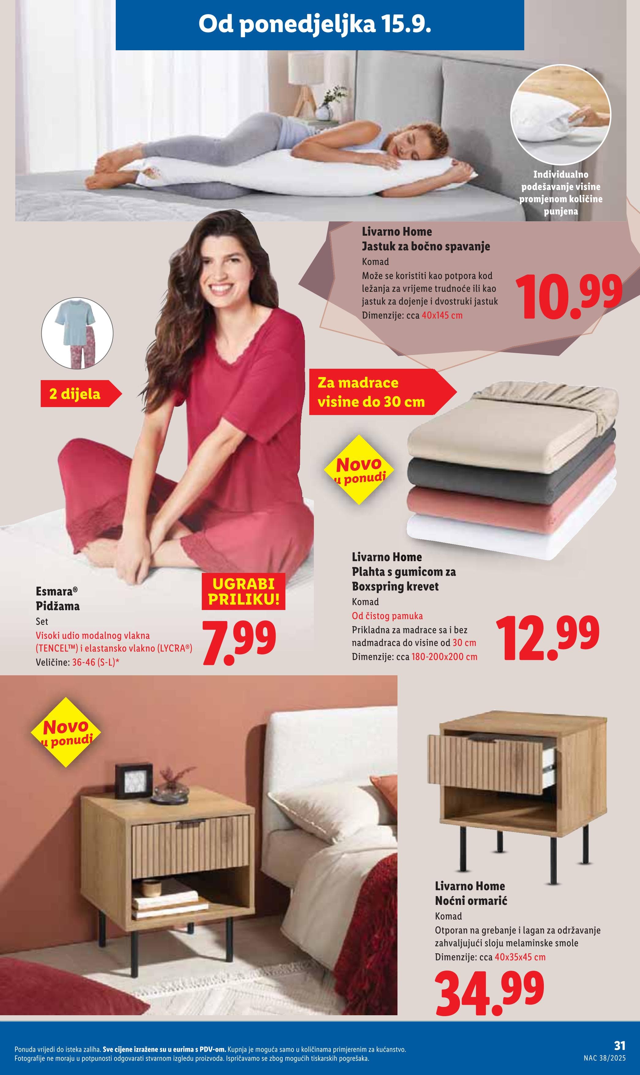 Stranica 31. Lidl kataloga - Akcije od 15.09. do 21.09.2025.