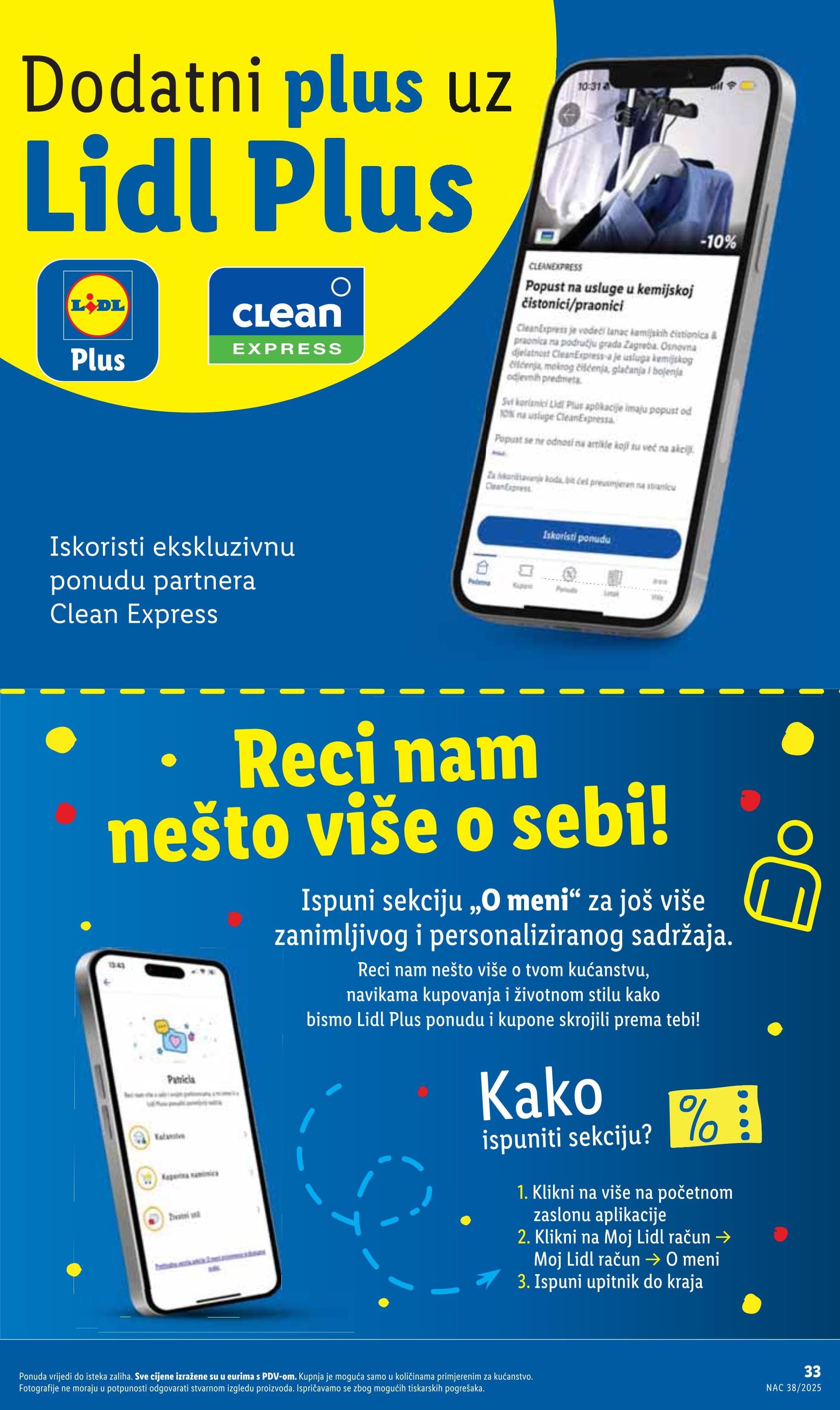 Stranica 33. Lidl kataloga - Akcije od 15.09. do 21.09.2025.