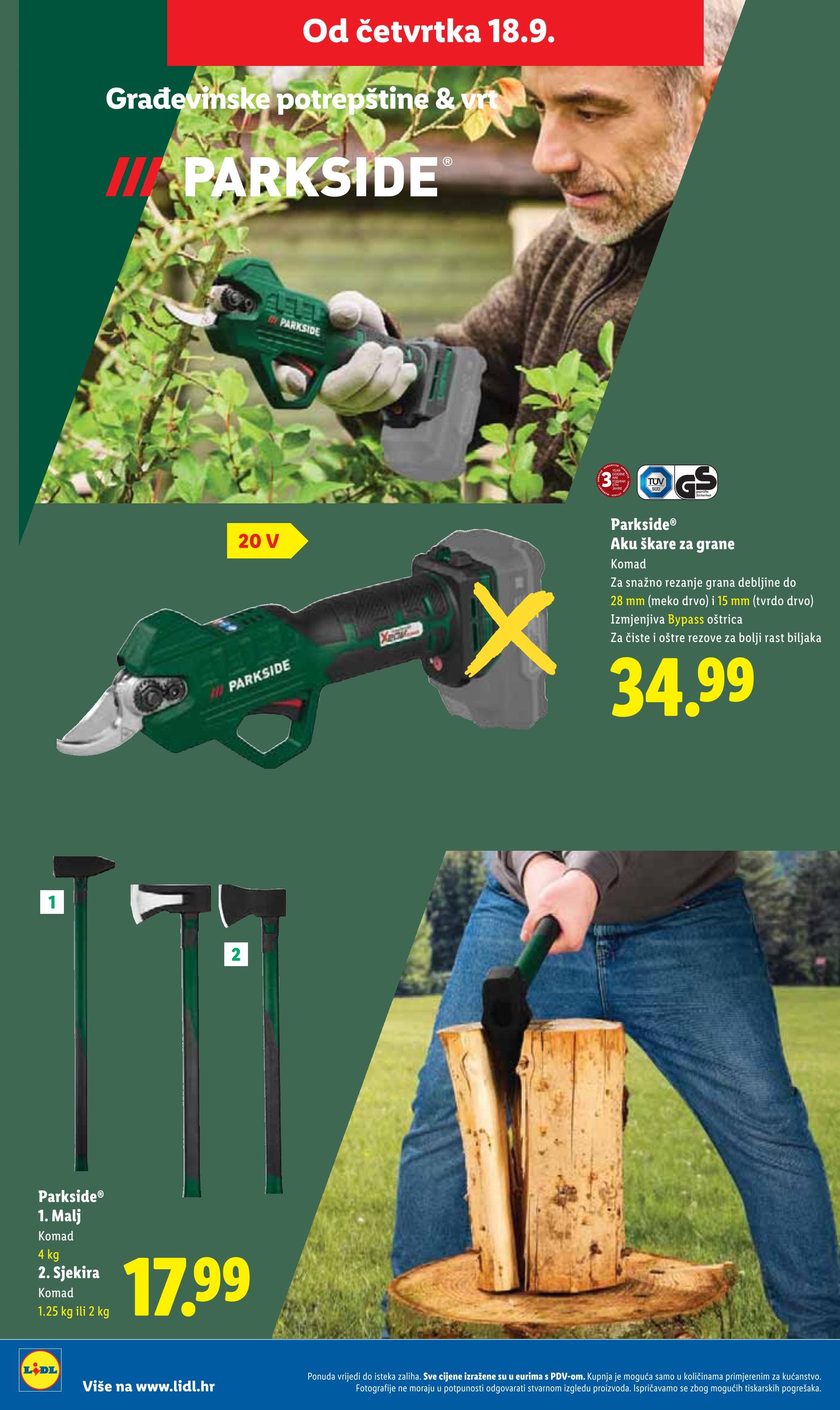 Stranica 36. Lidl kataloga - Akcije od 15.09. do 21.09.2025.