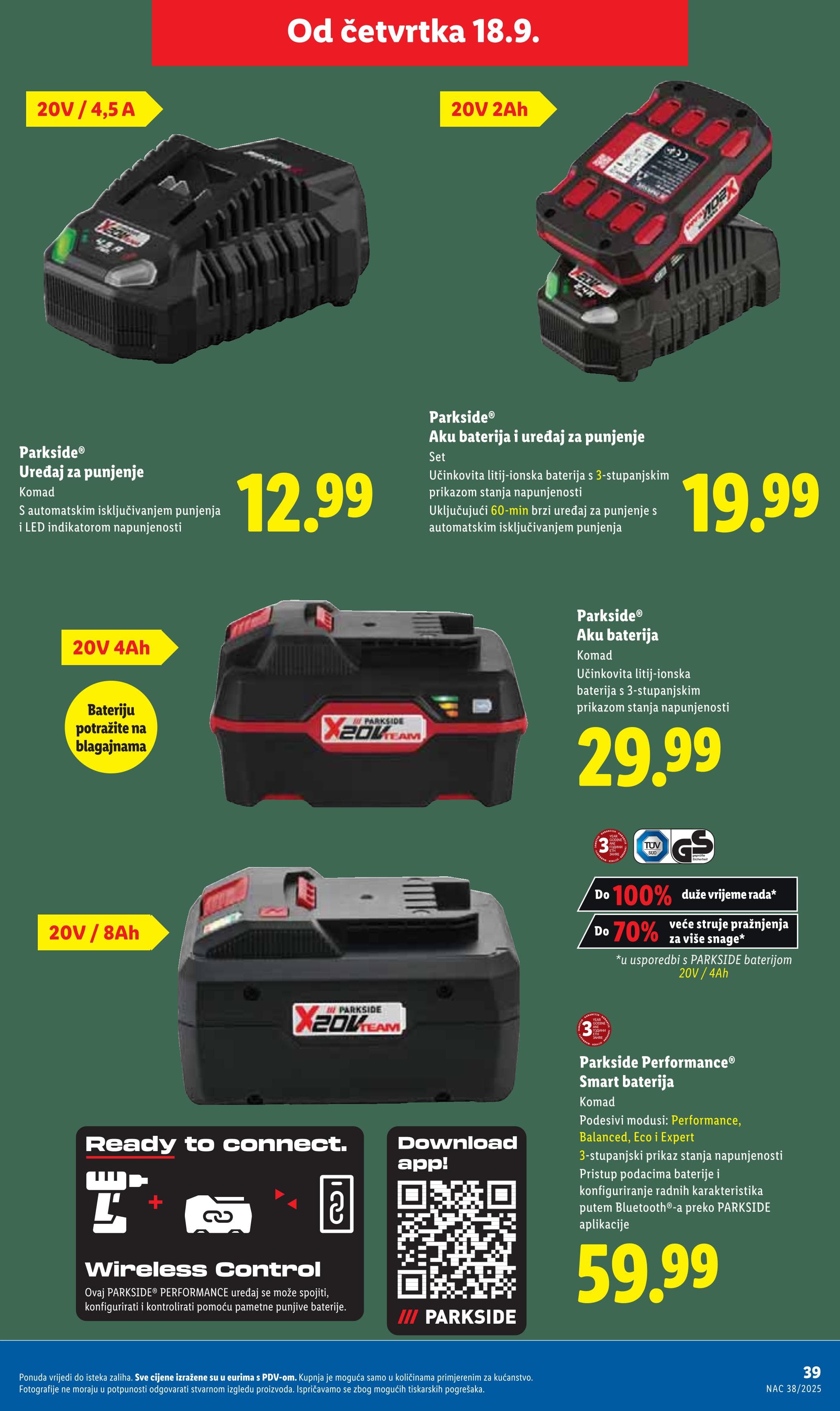 Stranica 39. Lidl kataloga - Akcije od 15.09. do 21.09.2025.