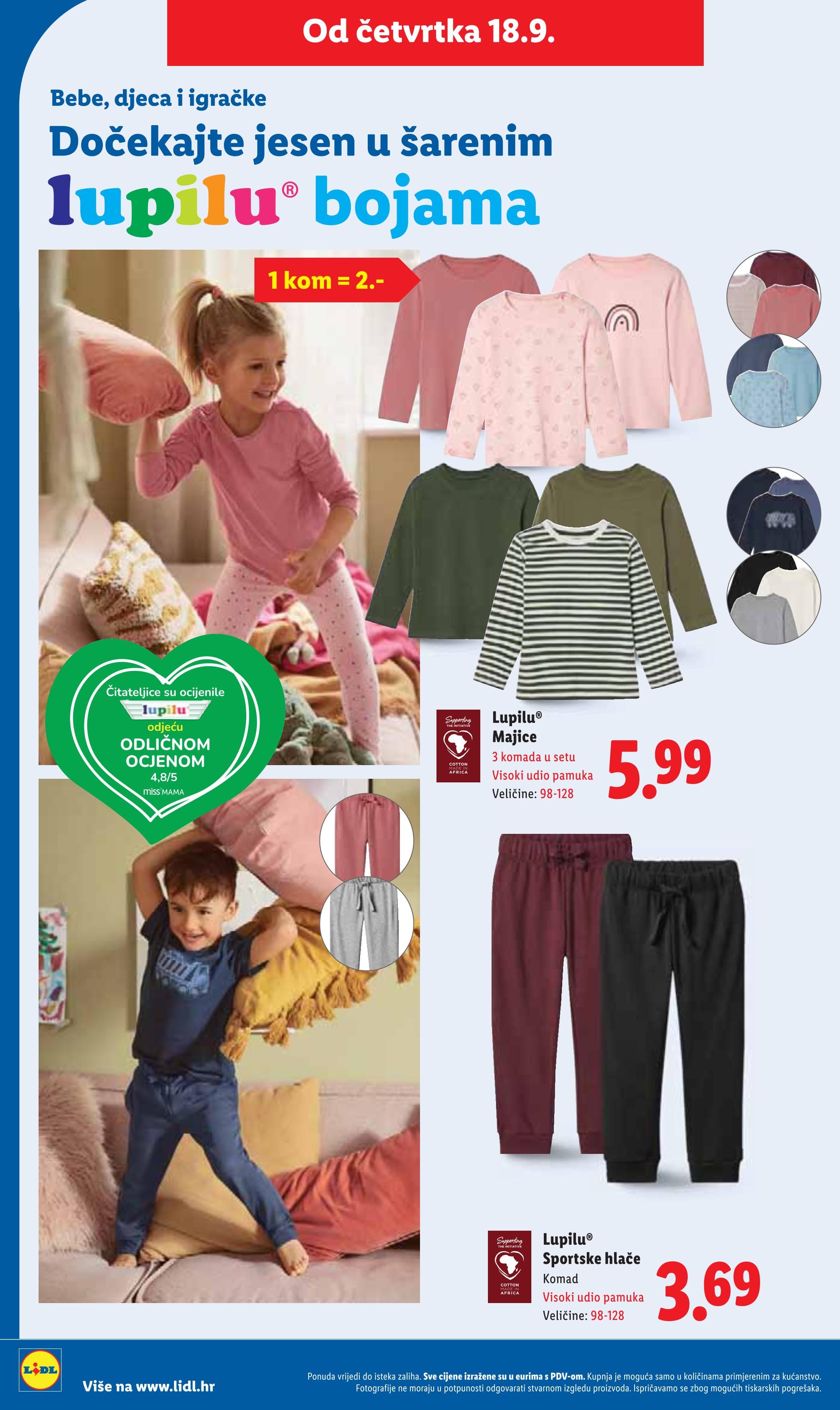 Stranica 40. Lidl kataloga - Akcije od 15.09. do 21.09.2025.