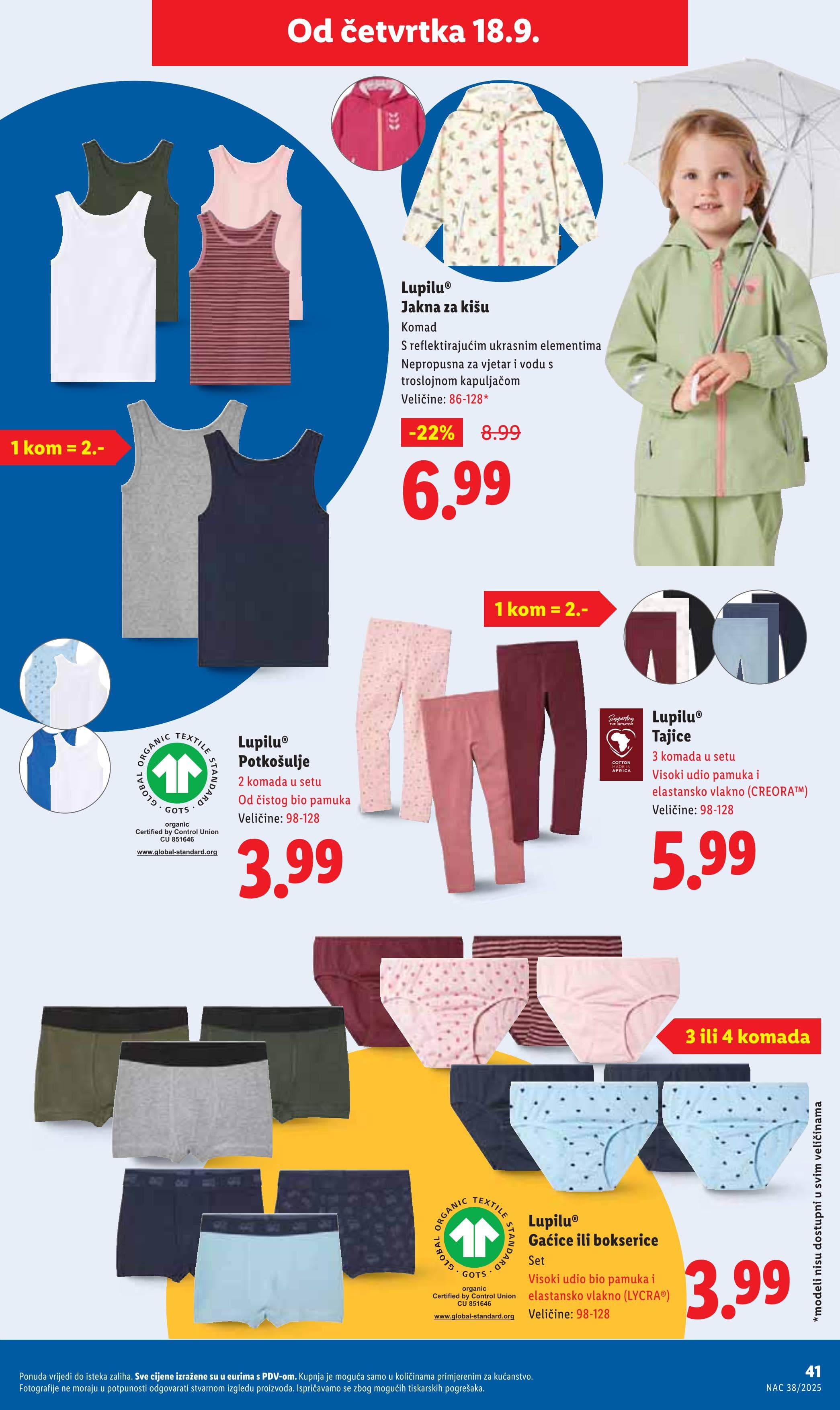 Stranica 41. Lidl kataloga - Akcije od 15.09. do 21.09.2025.