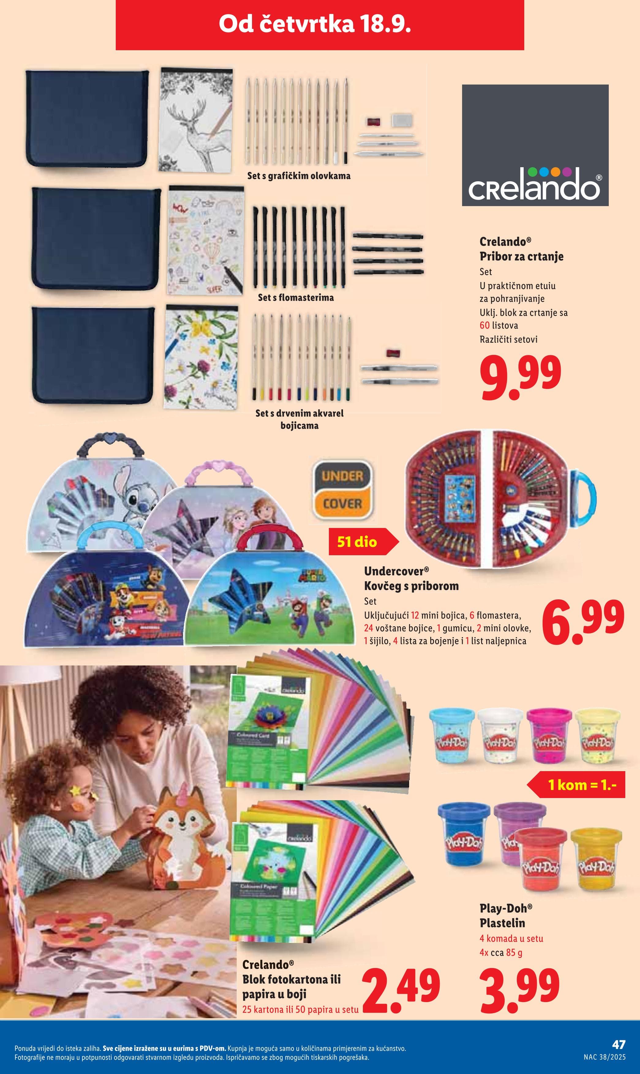 Stranica 47. Lidl kataloga - Akcije od 15.09. do 21.09.2025.