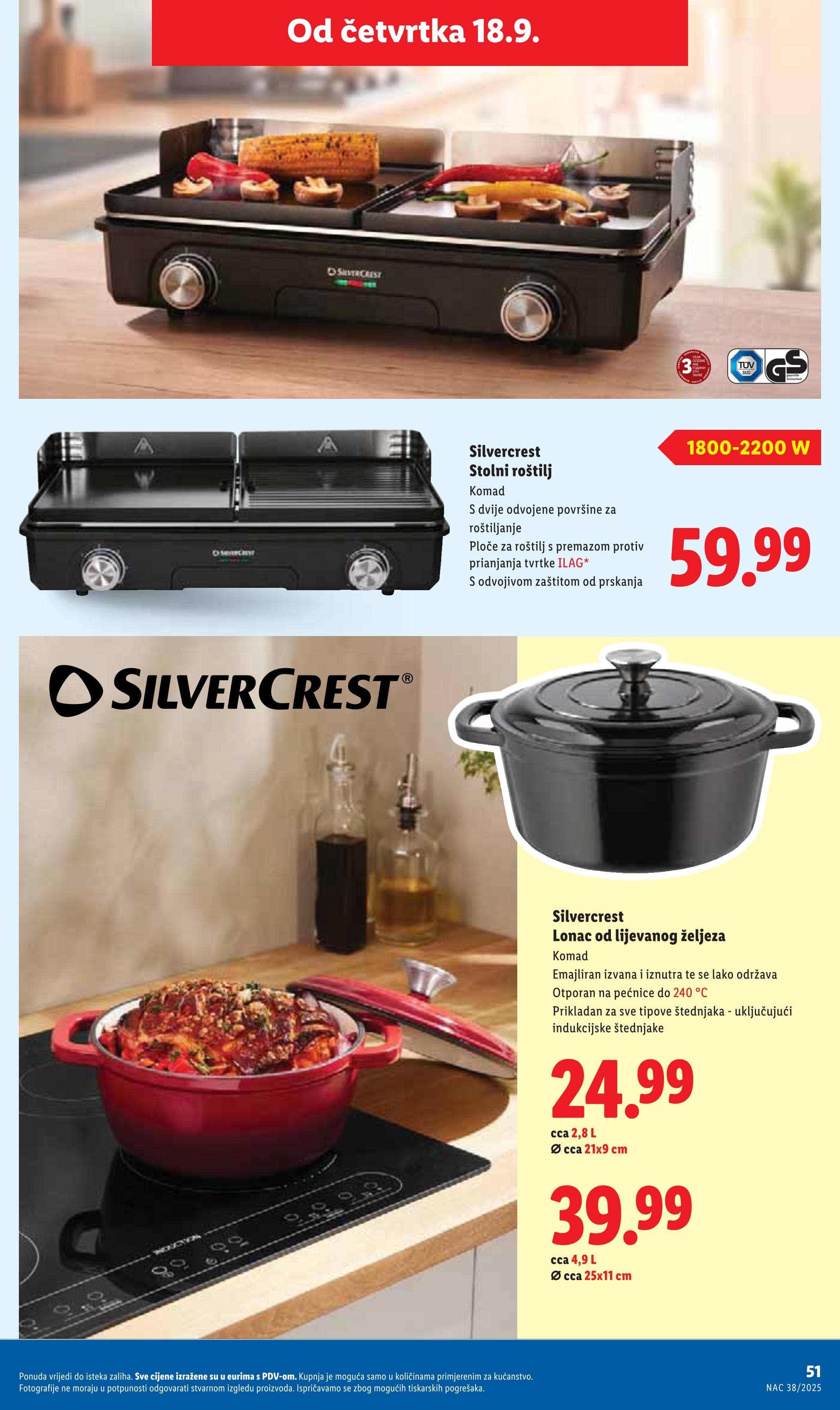 Stranica 51. Lidl kataloga - Akcije od 15.09. do 21.09.2025.