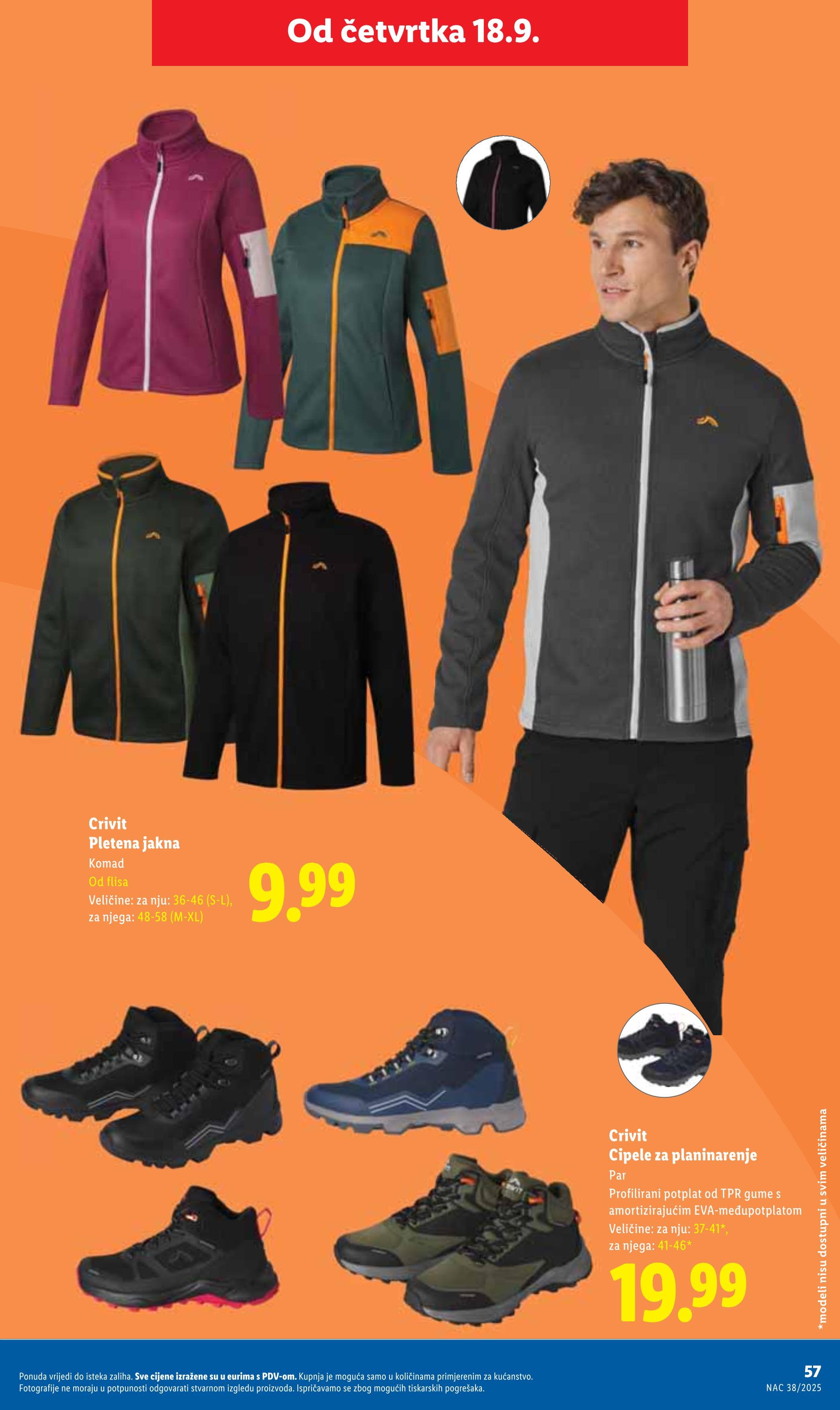 Stranica 57. Lidl kataloga - Akcije od 15.09. do 21.09.2025.