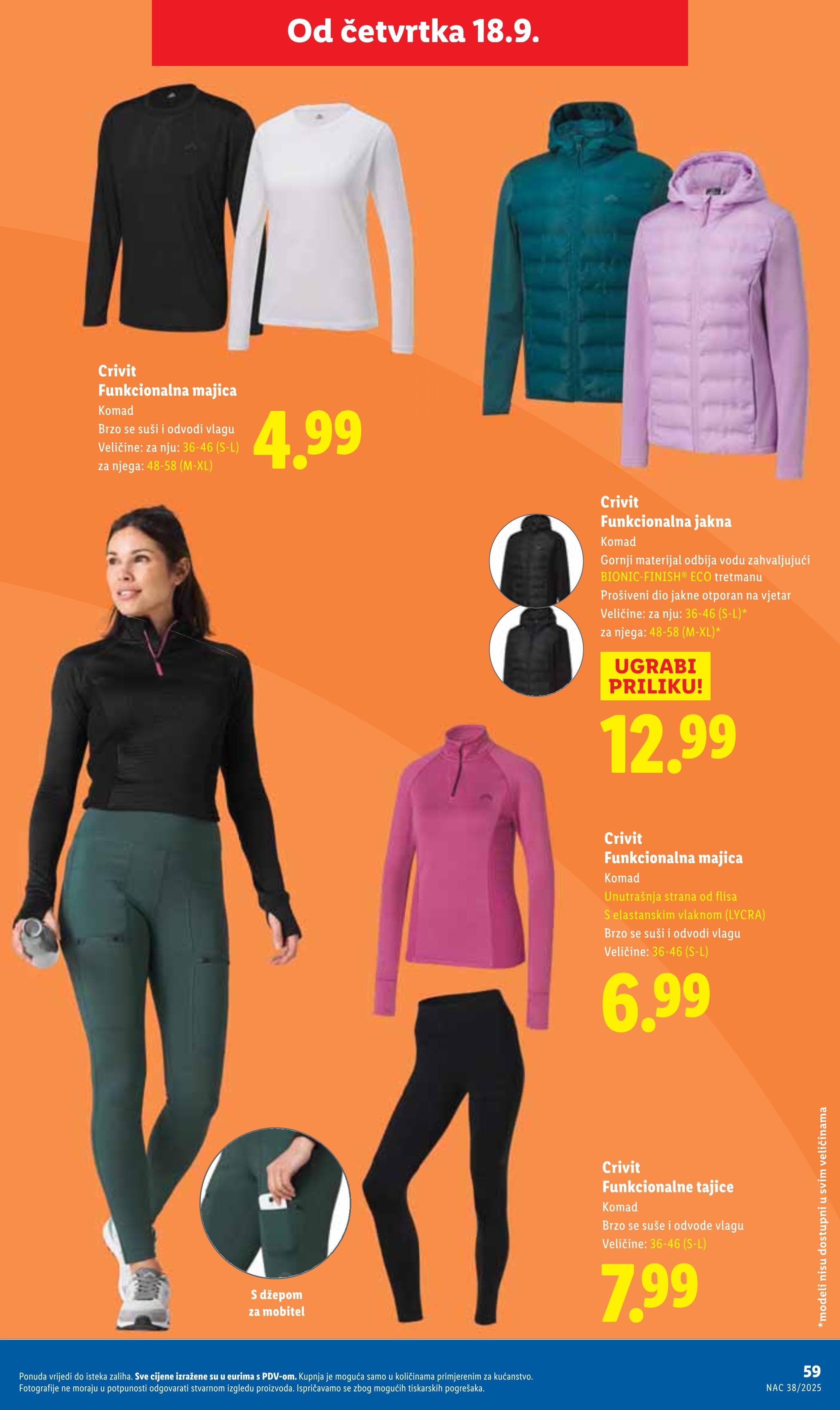 Stranica 59. Lidl kataloga - Akcije od 15.09. do 21.09.2025.