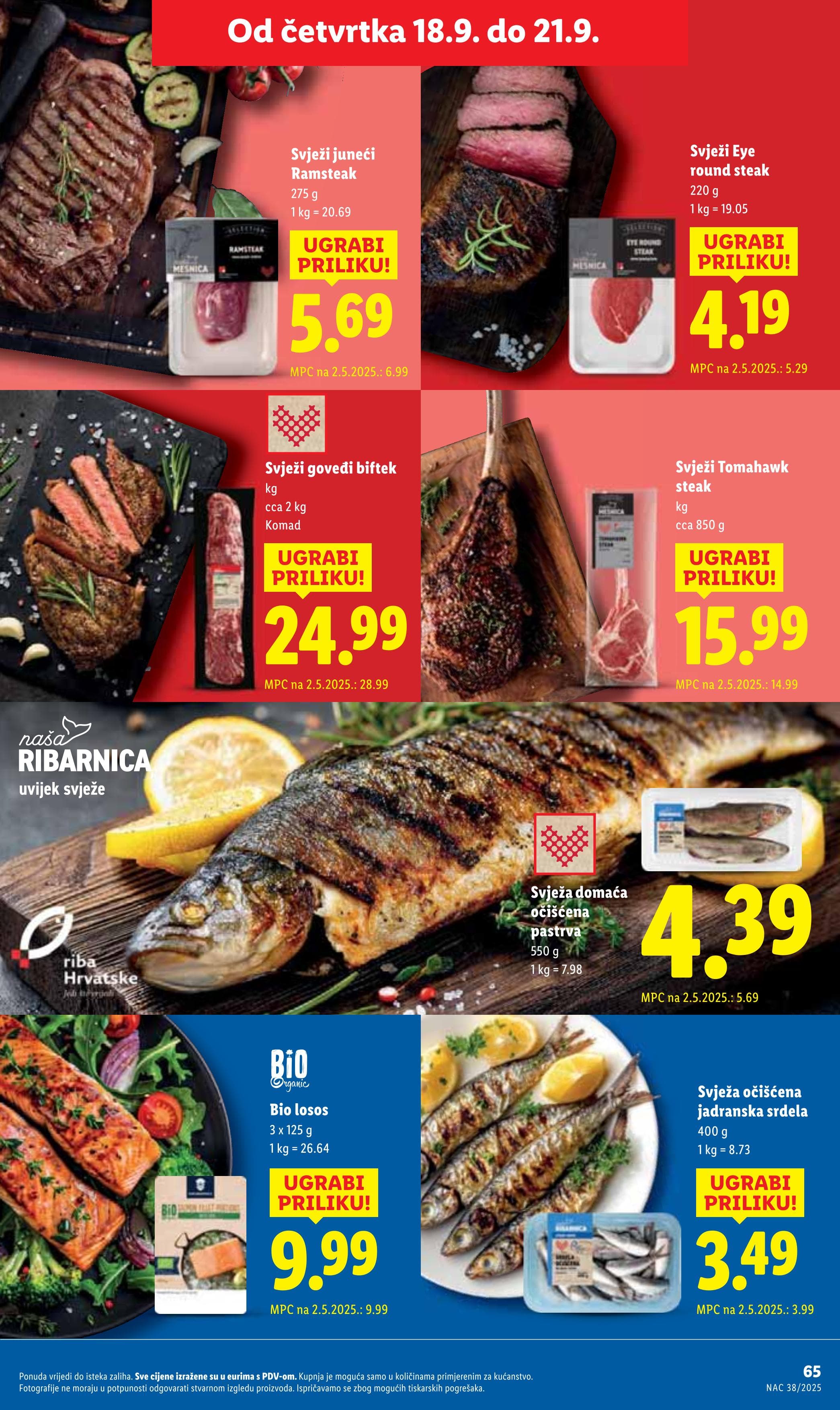 Stranica 65. Lidl kataloga - Akcije od 15.09. do 21.09.2025.