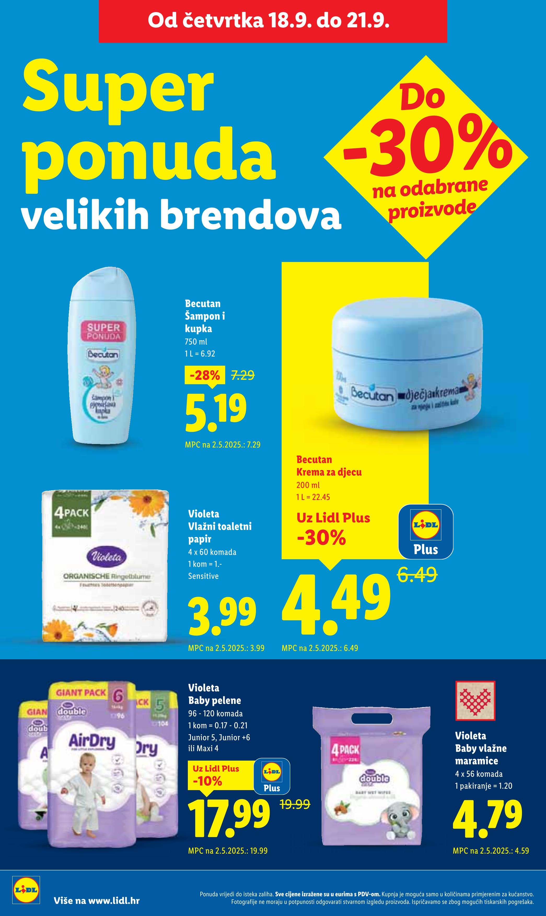 Stranica 74. Lidl kataloga - Akcije od 15.09. do 21.09.2025.