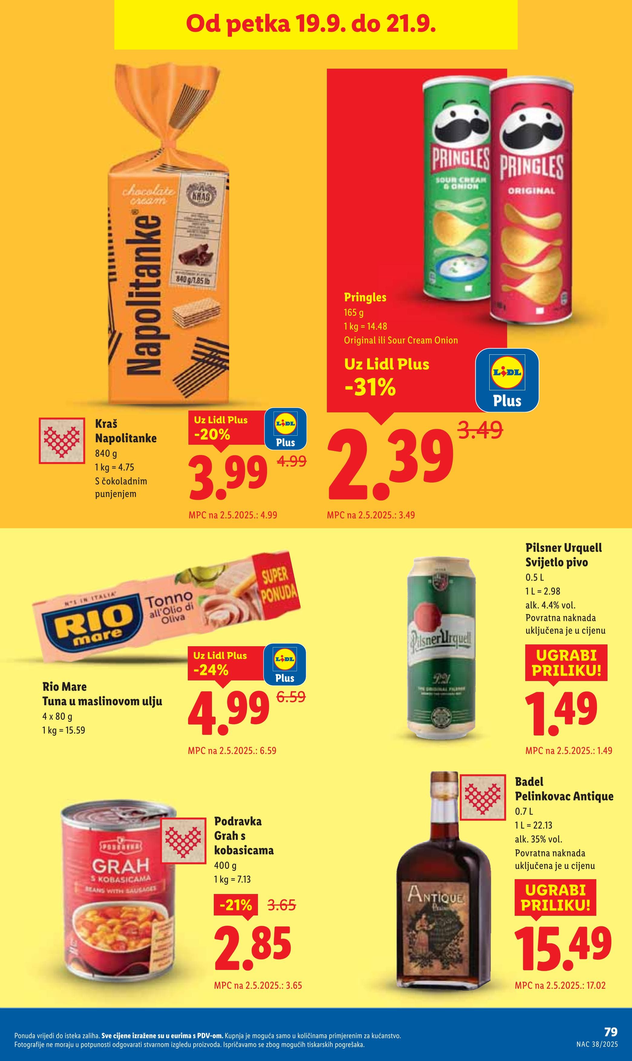 Stranica 79. Lidl kataloga - Akcije od 15.09. do 21.09.2025.