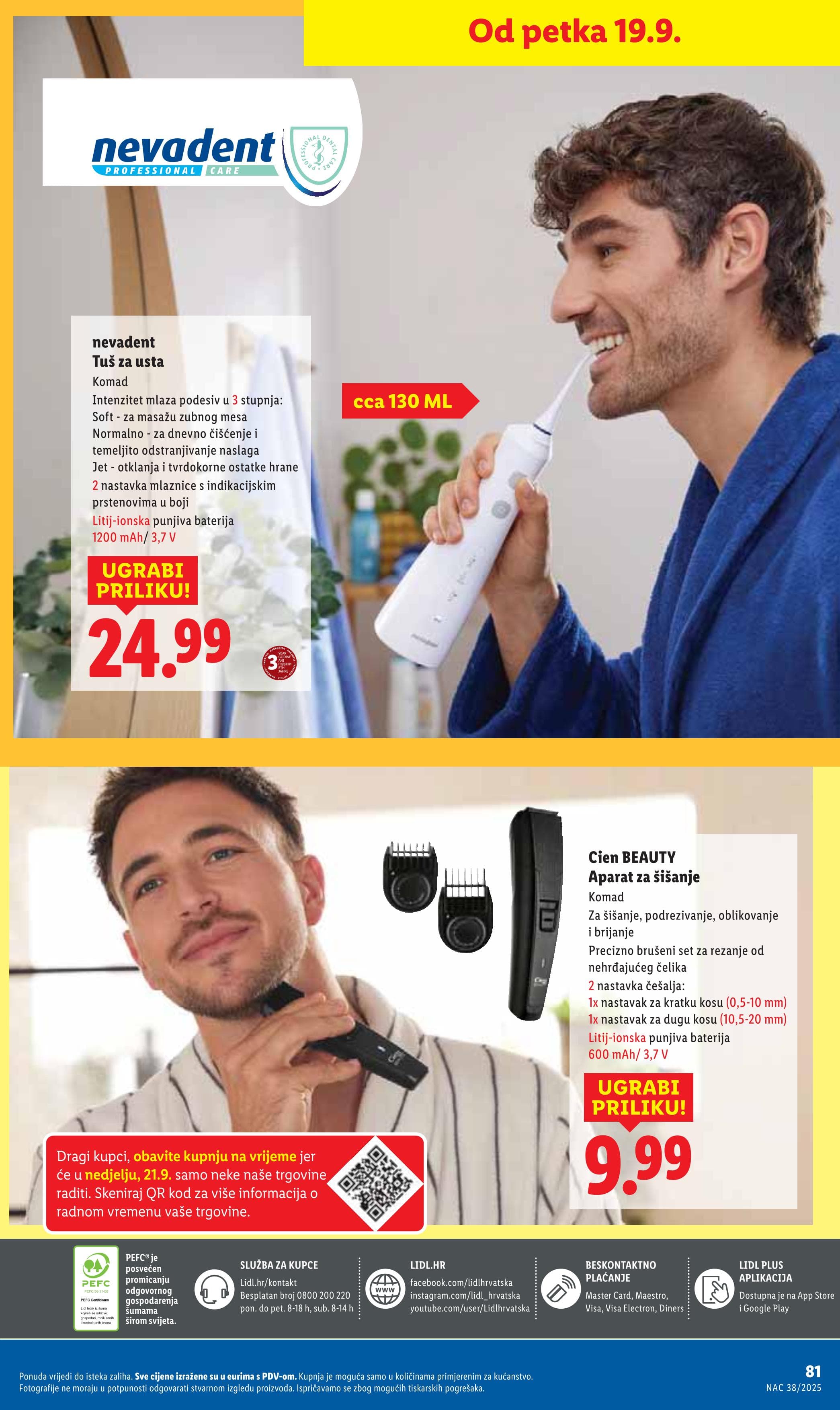 Stranica 81. Lidl kataloga - Akcije od 15.09. do 21.09.2025.