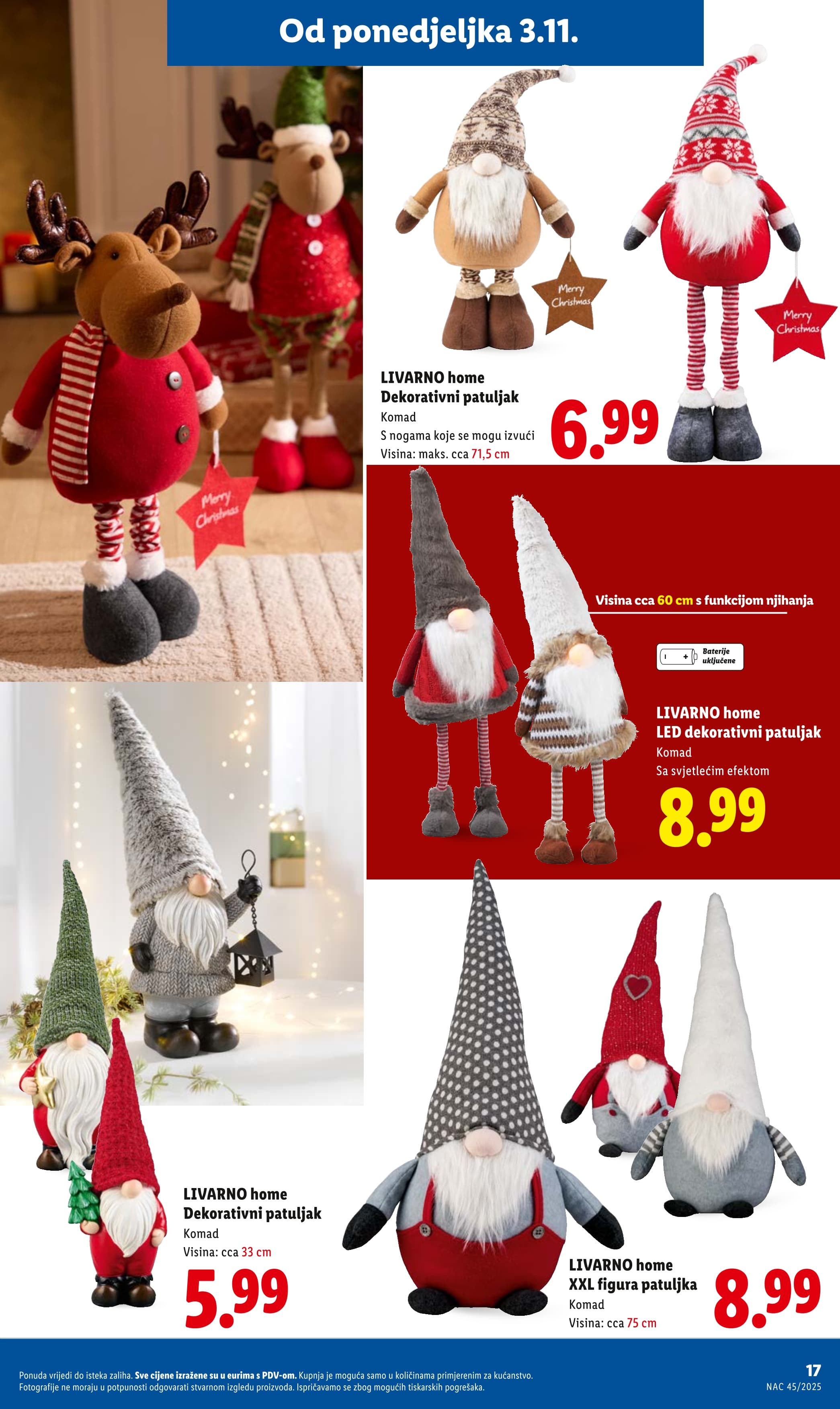 Page from catalog: Božićni katalog