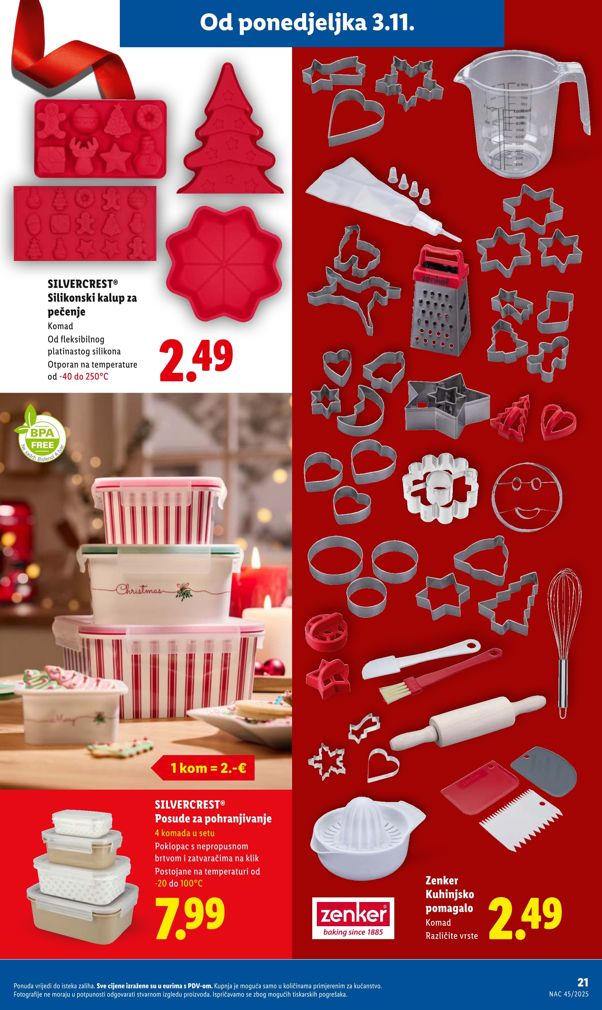 Page from catalog: Božićni katalog