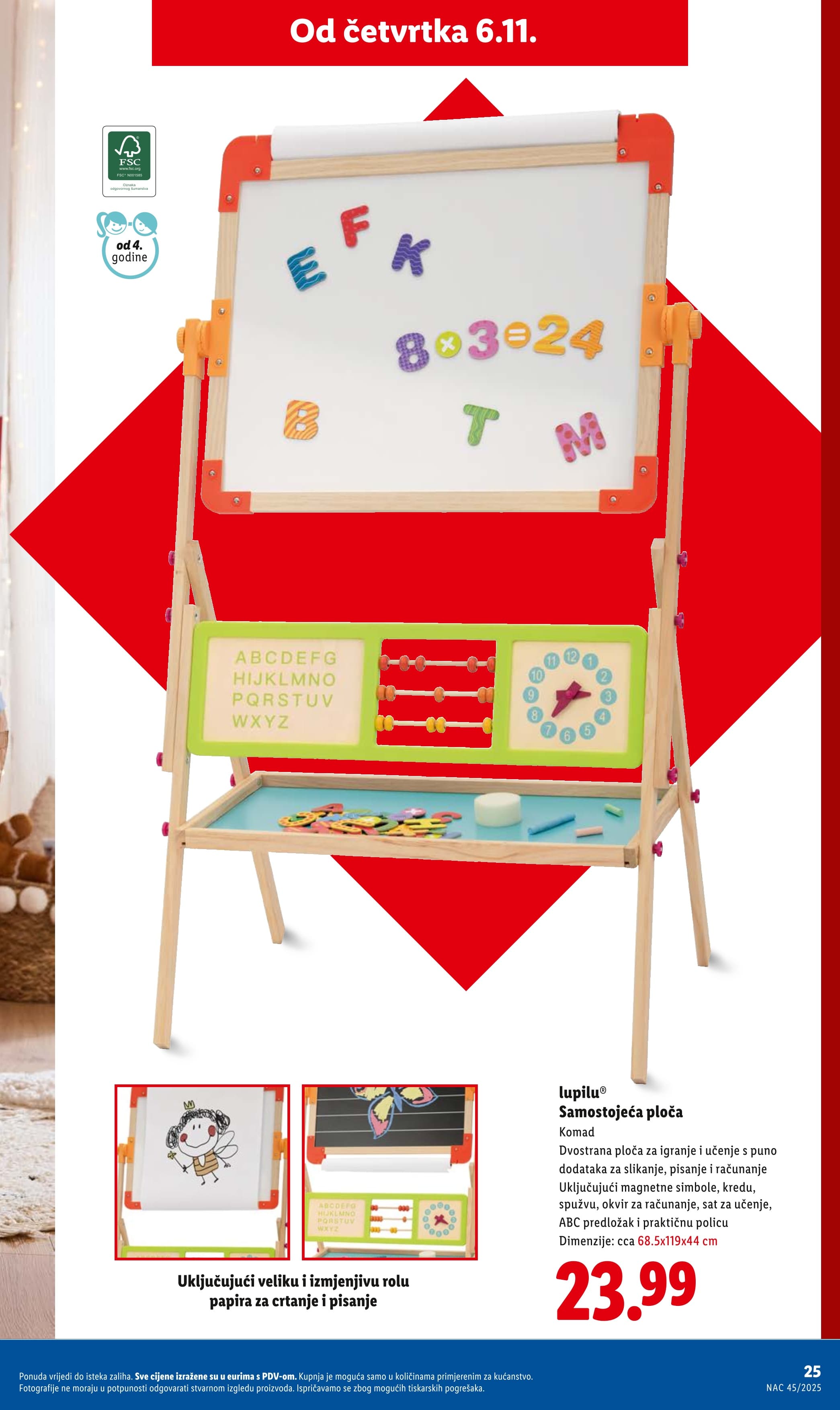 Stranica 25. Lidl kataloga - Akcije od 06.11. do 24.12.2025.