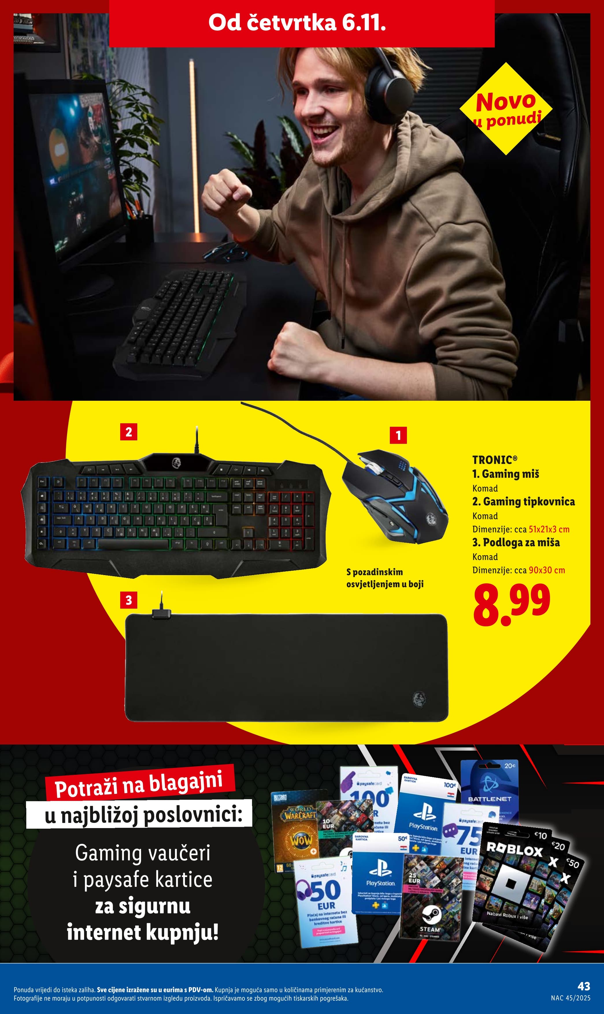 Page from catalog: Božićna ponuda igračaka