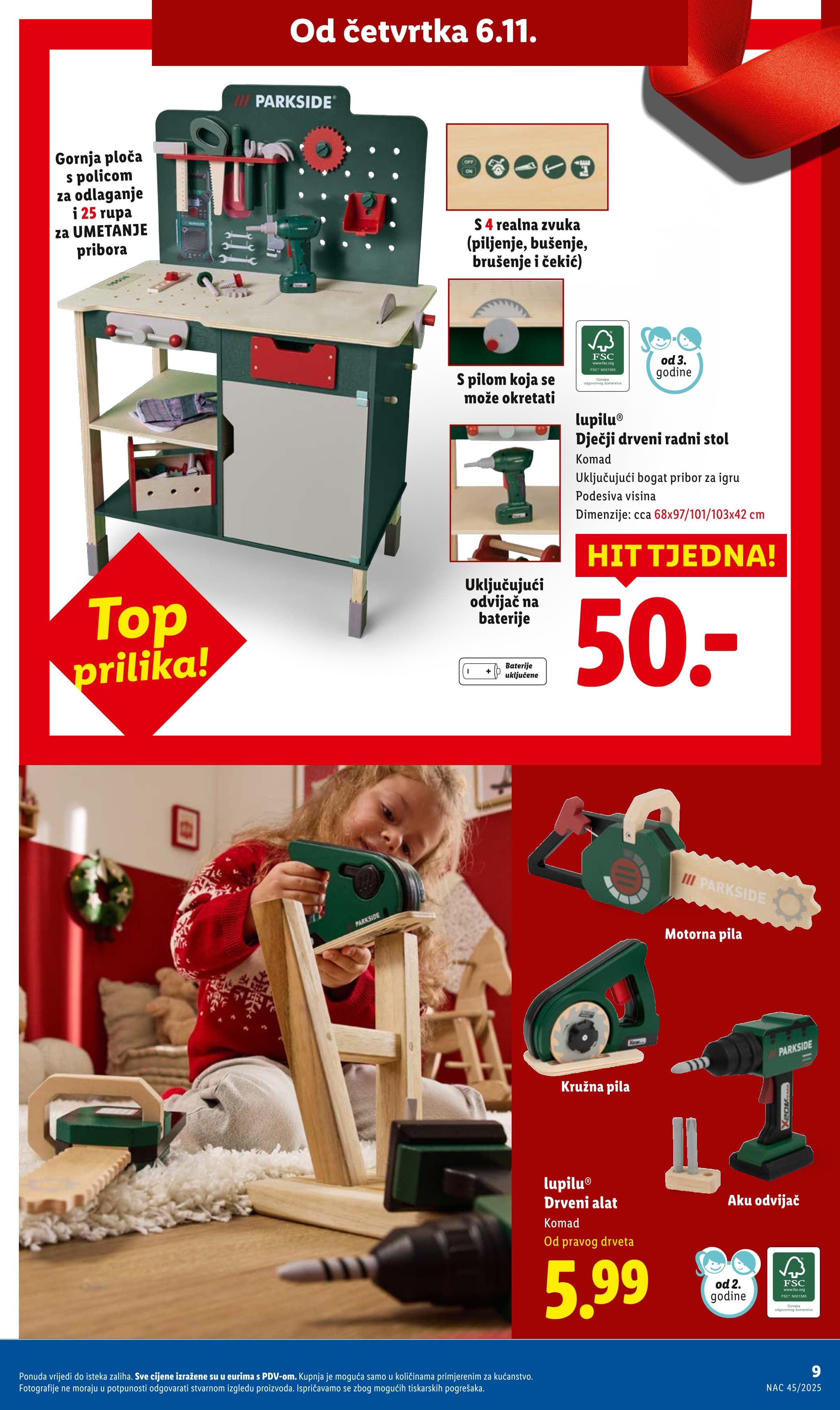 Stranica 9. Lidl kataloga - Akcije od 06.11. do 24.12.2025.