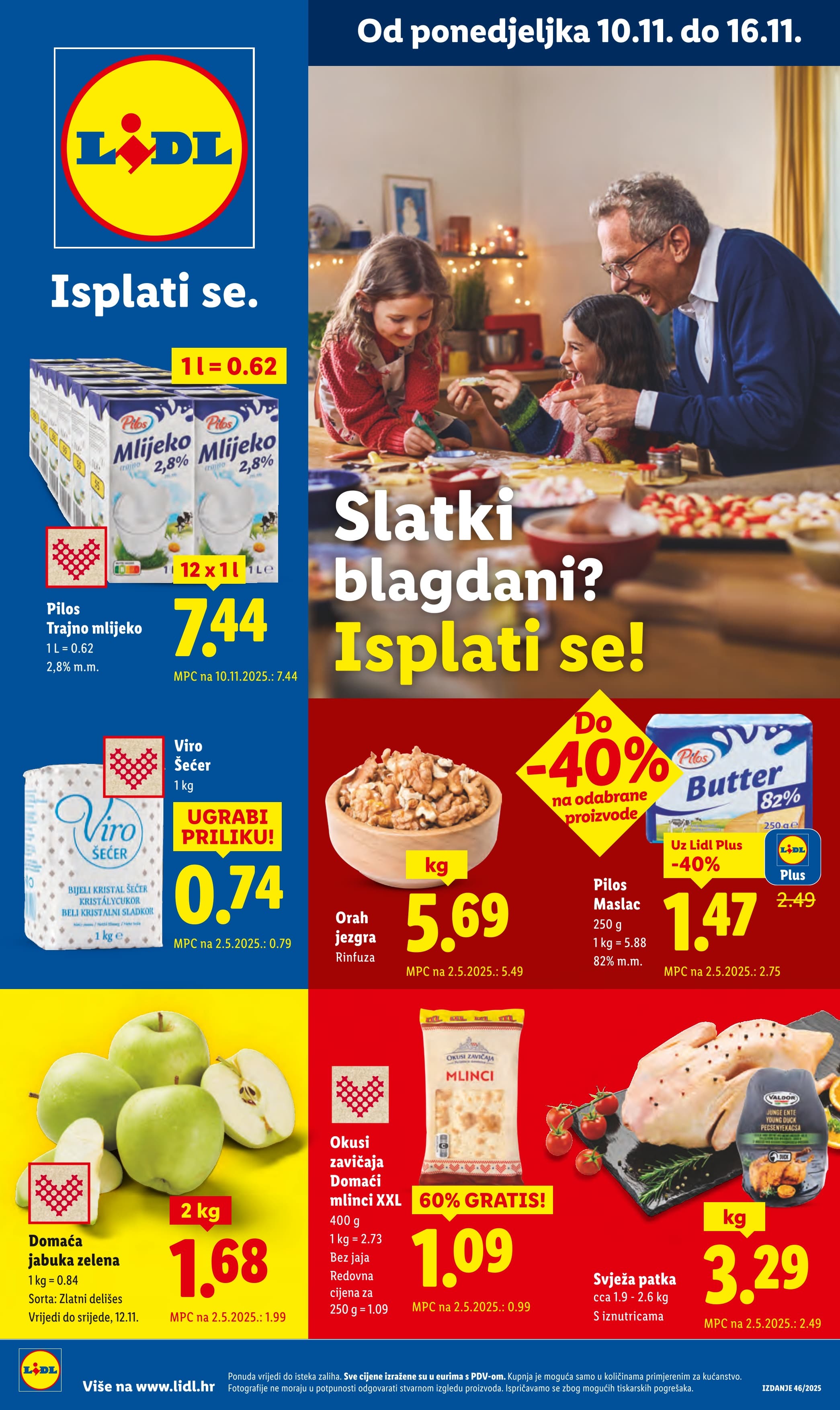 Stranica 1. Lidl kataloga - Akcije od 10.11. do 16.11.2025.