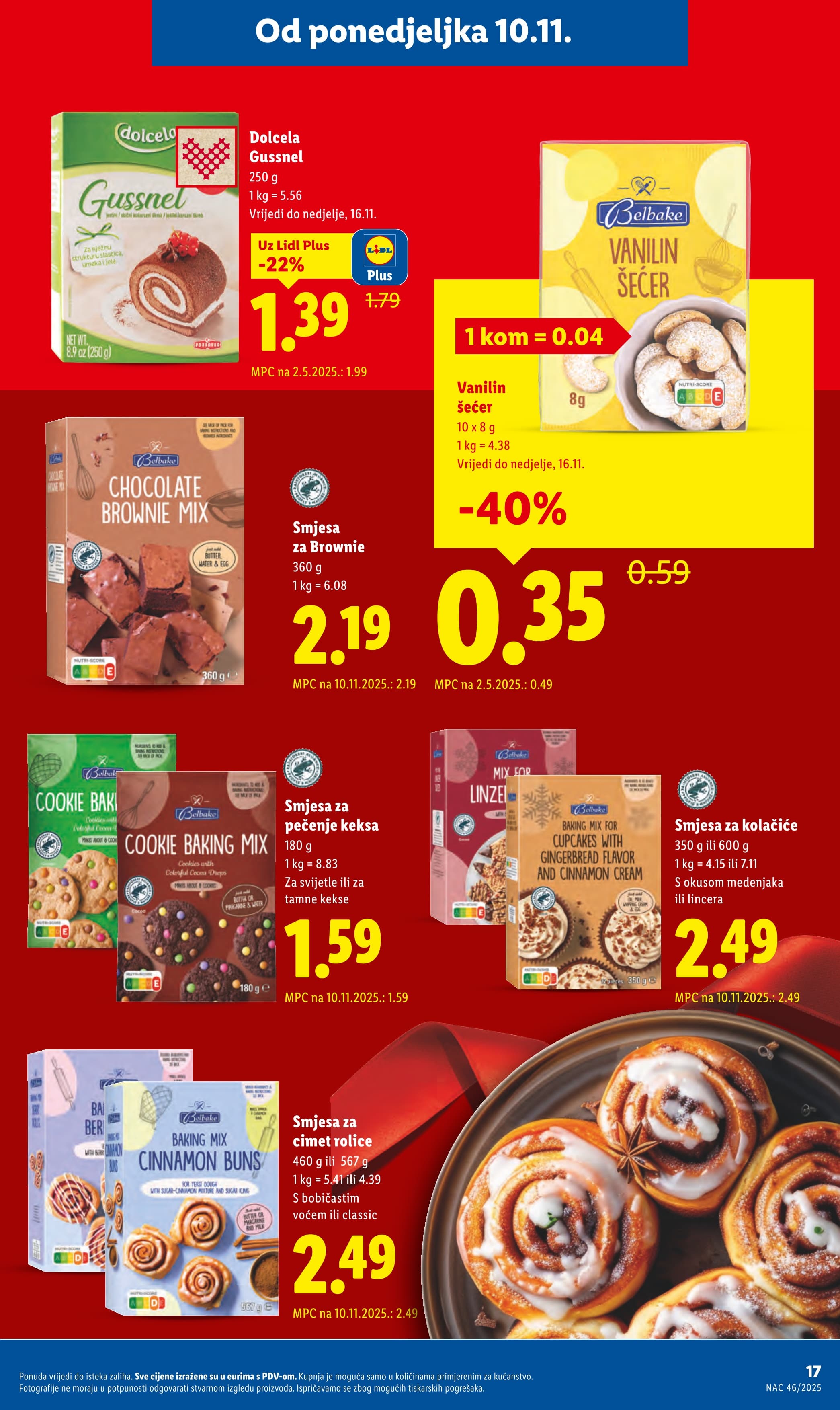 Stranica 17. Lidl kataloga - Akcije od 10.11. do 16.11.2025.