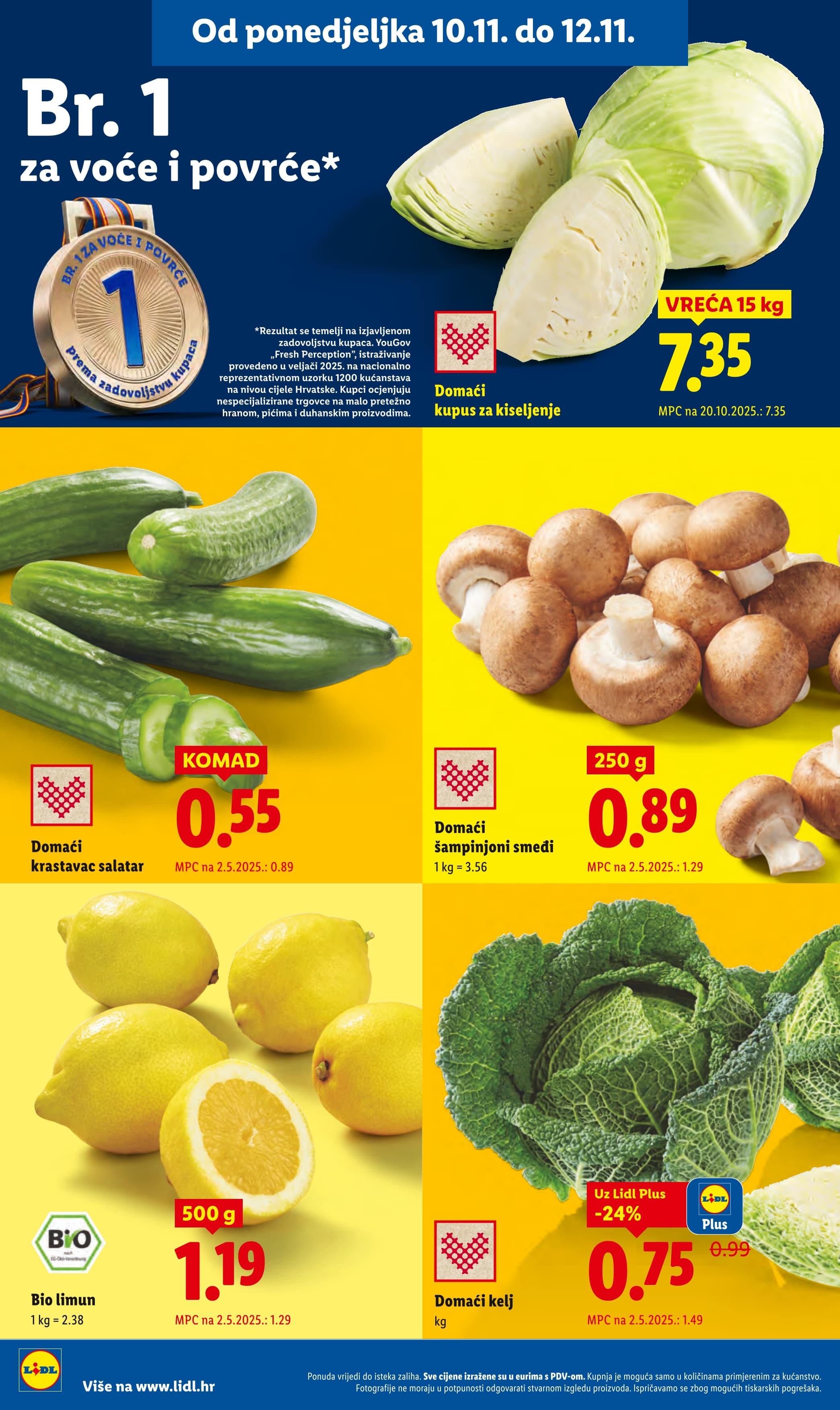 Stranica 2. Lidl kataloga - Akcije od 10.11. do 16.11.2025.