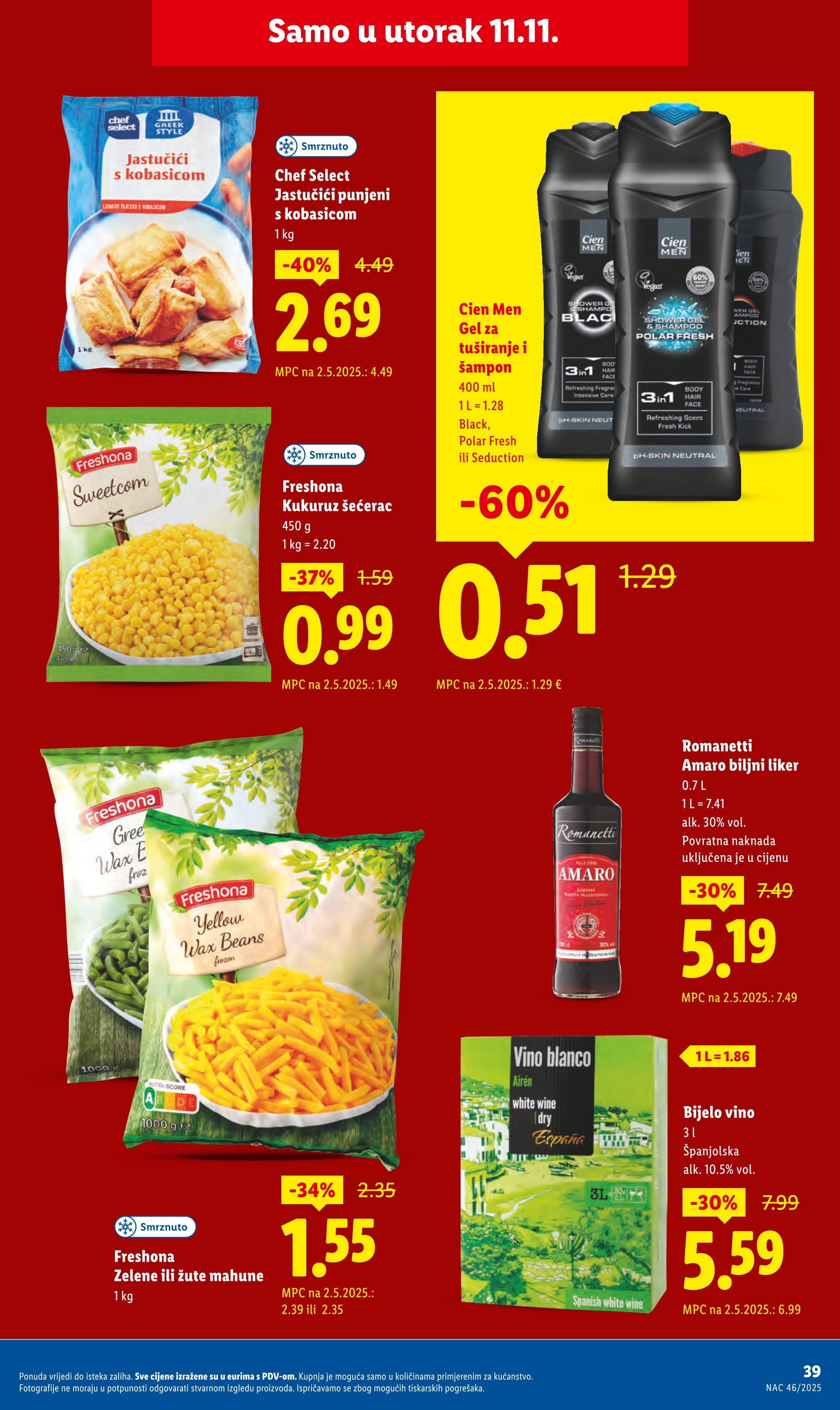 Stranica 39. Lidl kataloga - Akcije od 10.11. do 16.11.2025.