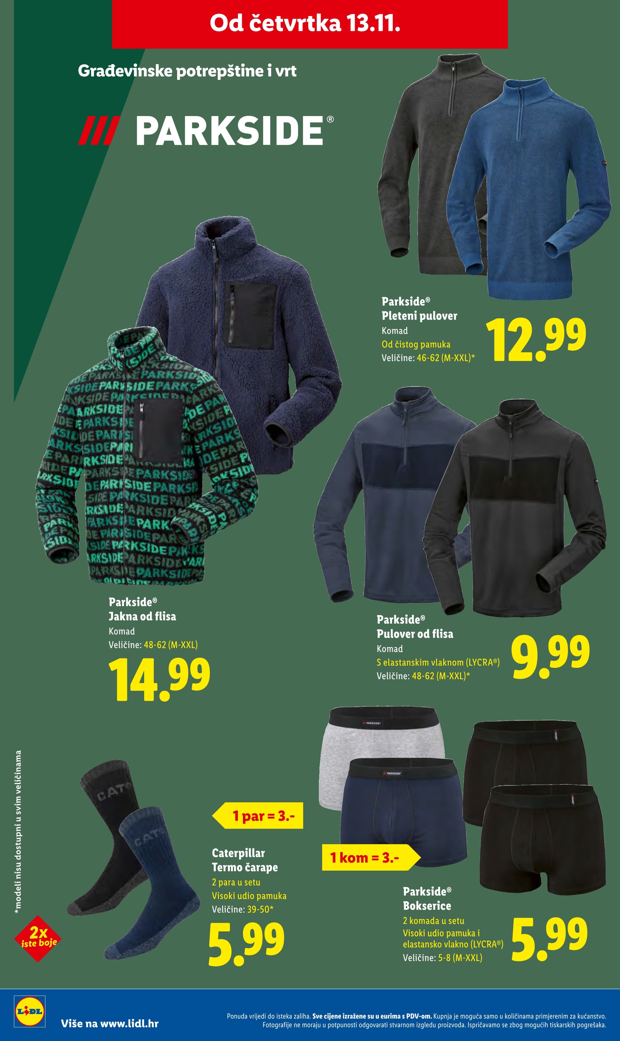 Stranica 3. Lidl kataloga - Akcije od 13.11. do 16.11.2025.