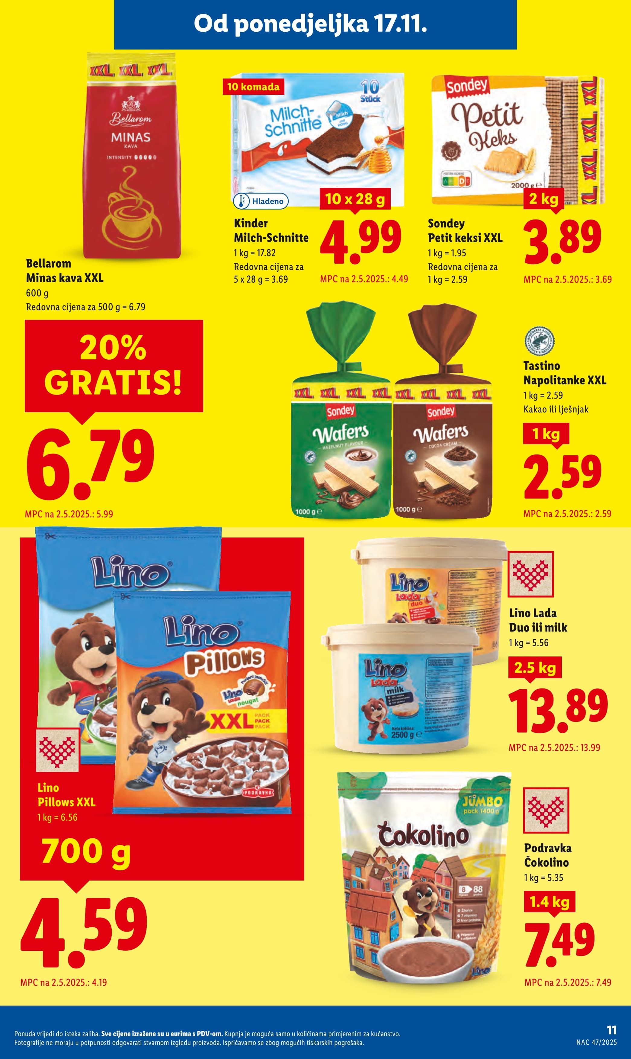 Stranica 11. Lidl kataloga - Akcije od 17.11. do 23.11.2025.