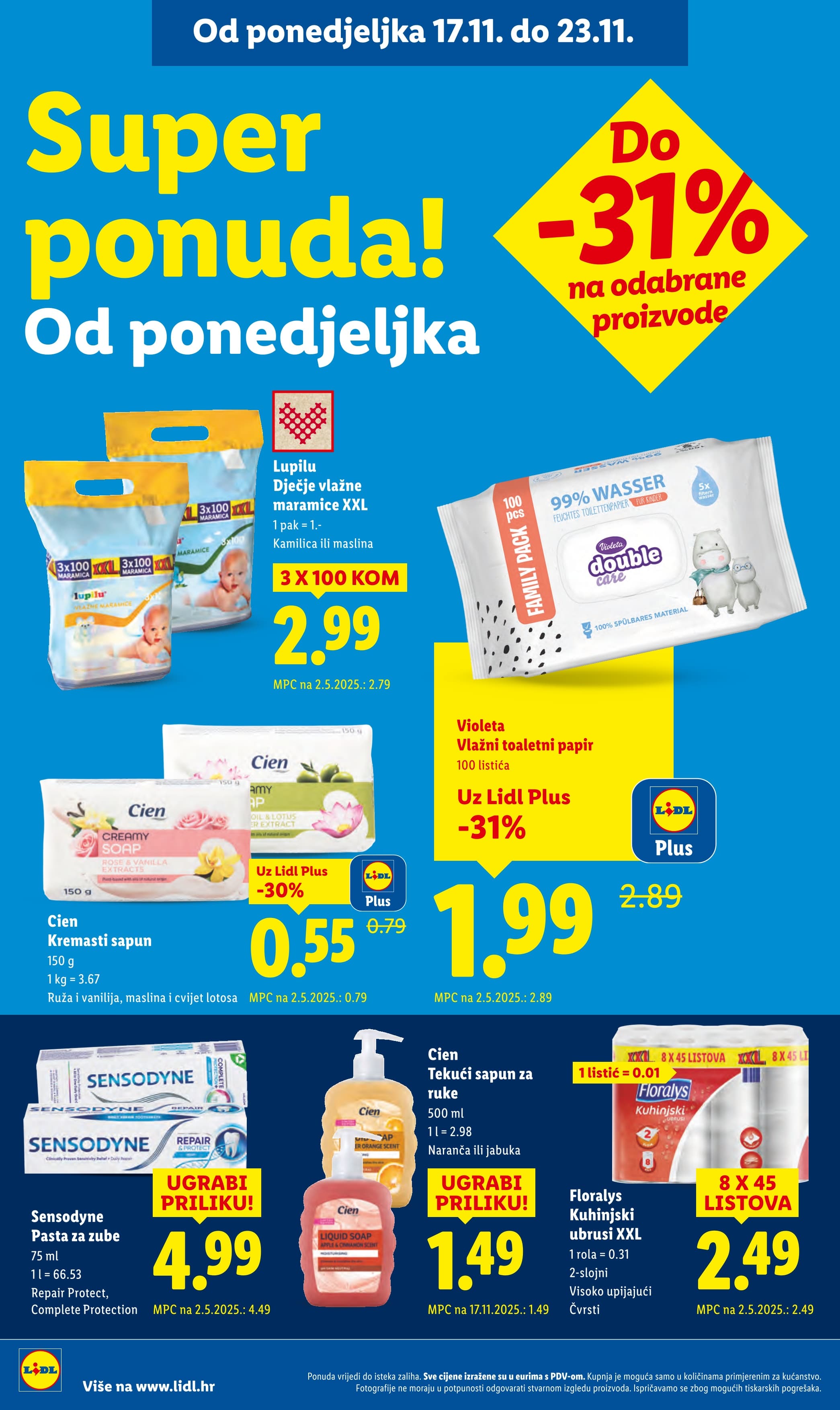 Stranica 32. Lidl kataloga - Akcije od 17.11. do 23.11.2025.